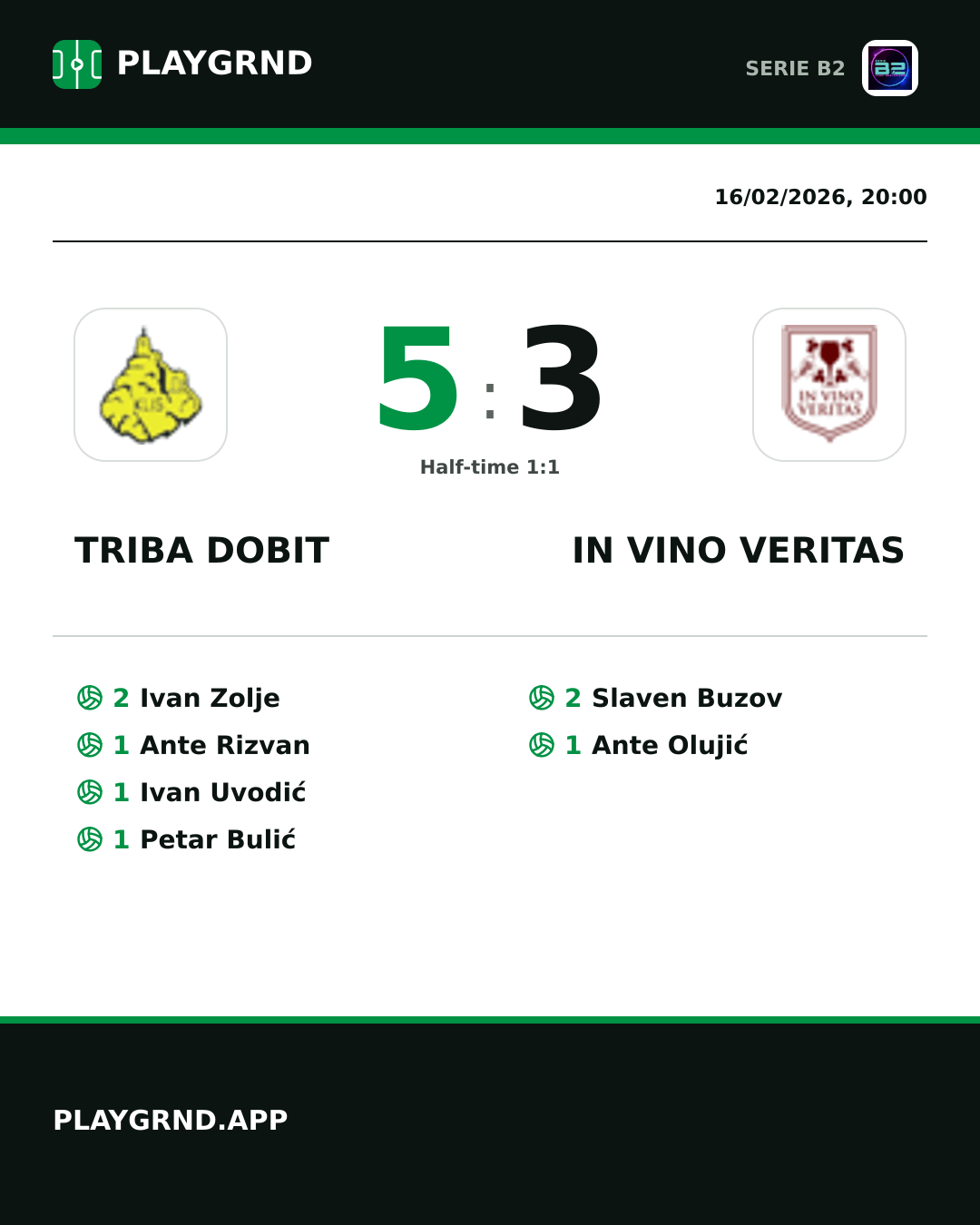 Instagram artwork: Triba Dobit 5:3 IN Vino Veritas