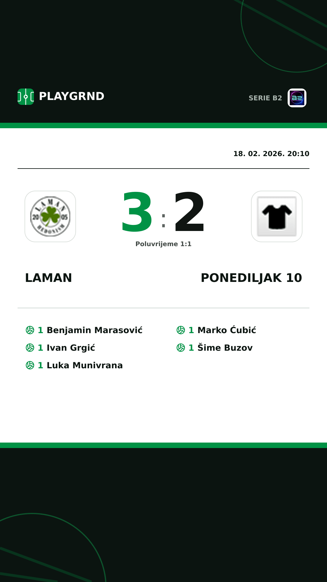 Instagram slika: Laman 3:2 Ponediljak 10