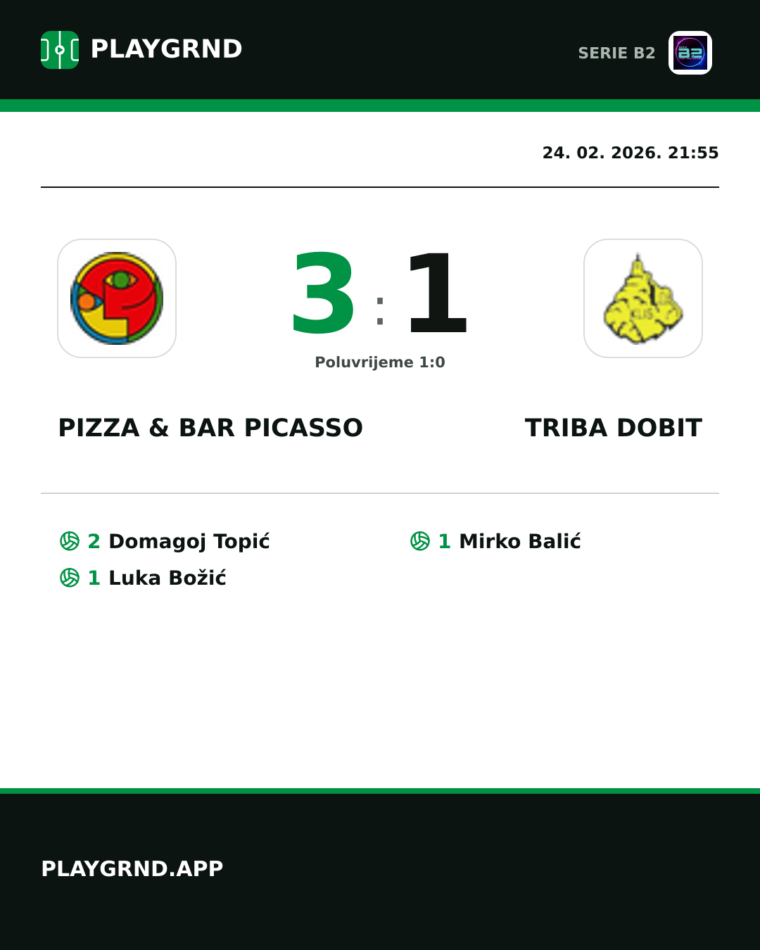 Instagram slika: Pizza & Bar Picasso 3:1 Triba Dobit