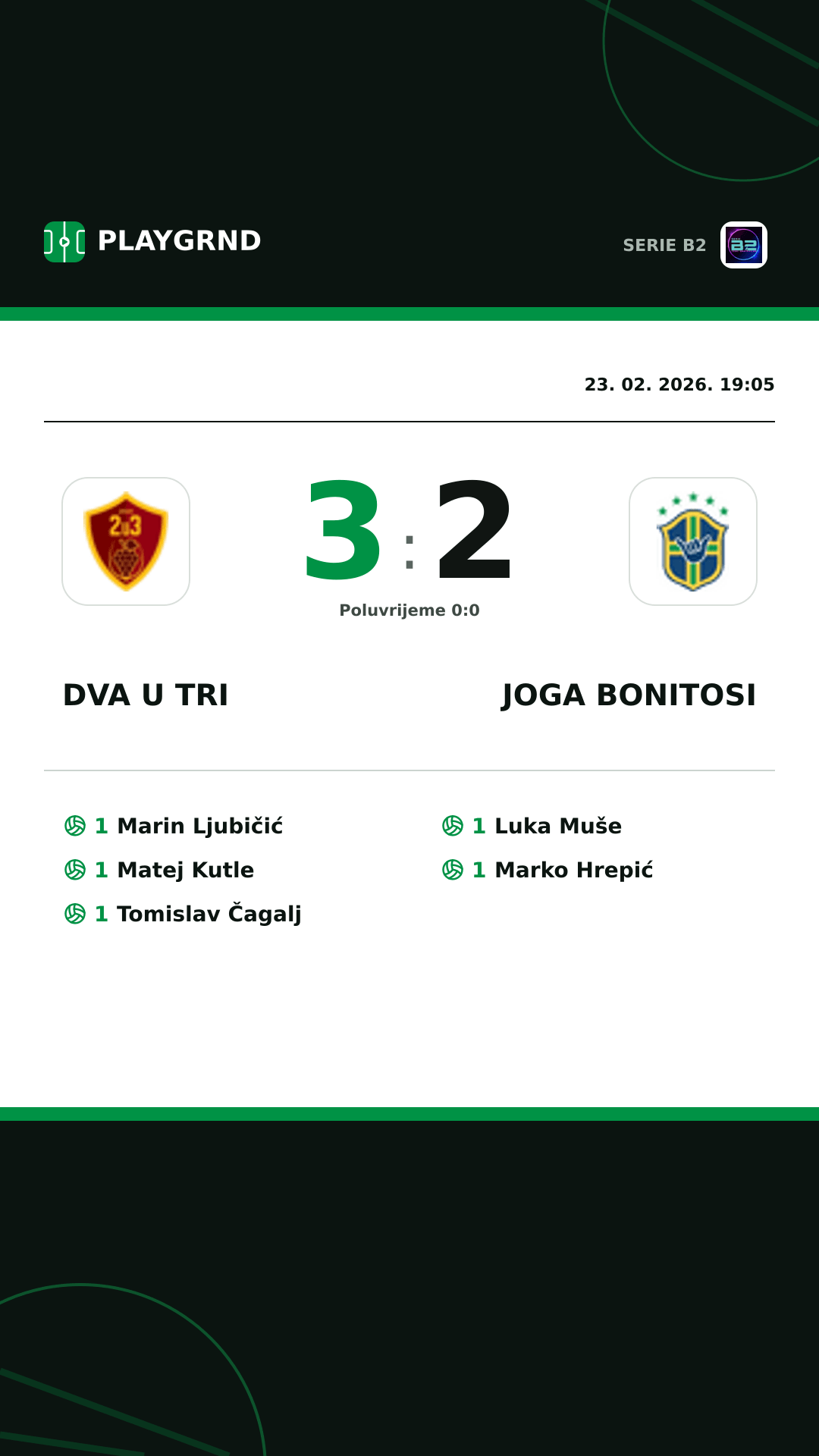 Instagram slika: Dva U Tri 3:2 Joga Bonitosi