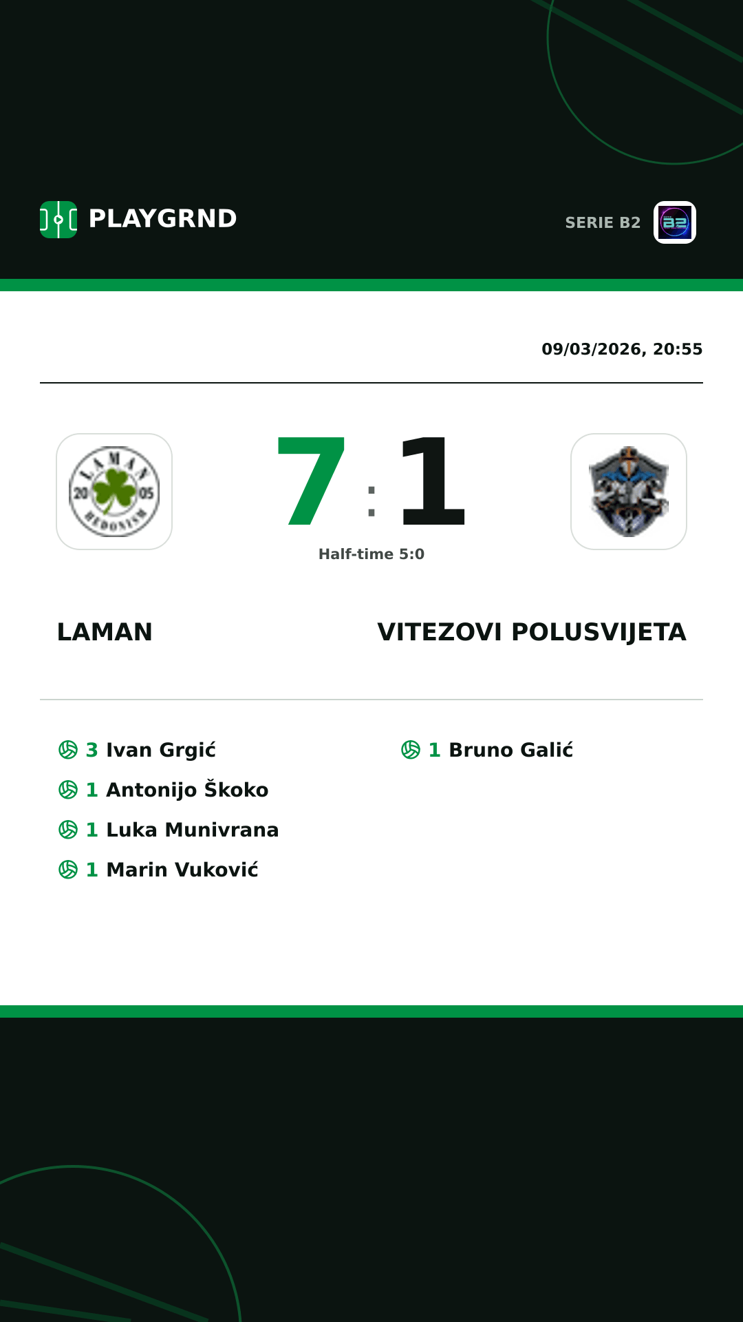 Instagram artwork: Laman 7:1 Vitezovi Polusvijeta