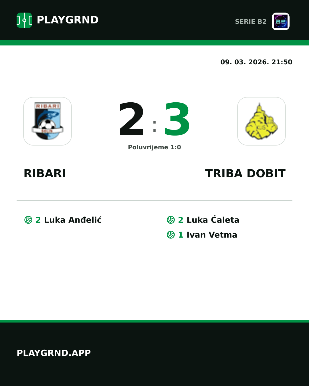 Instagram slika: Ribari 2:3 Triba Dobit