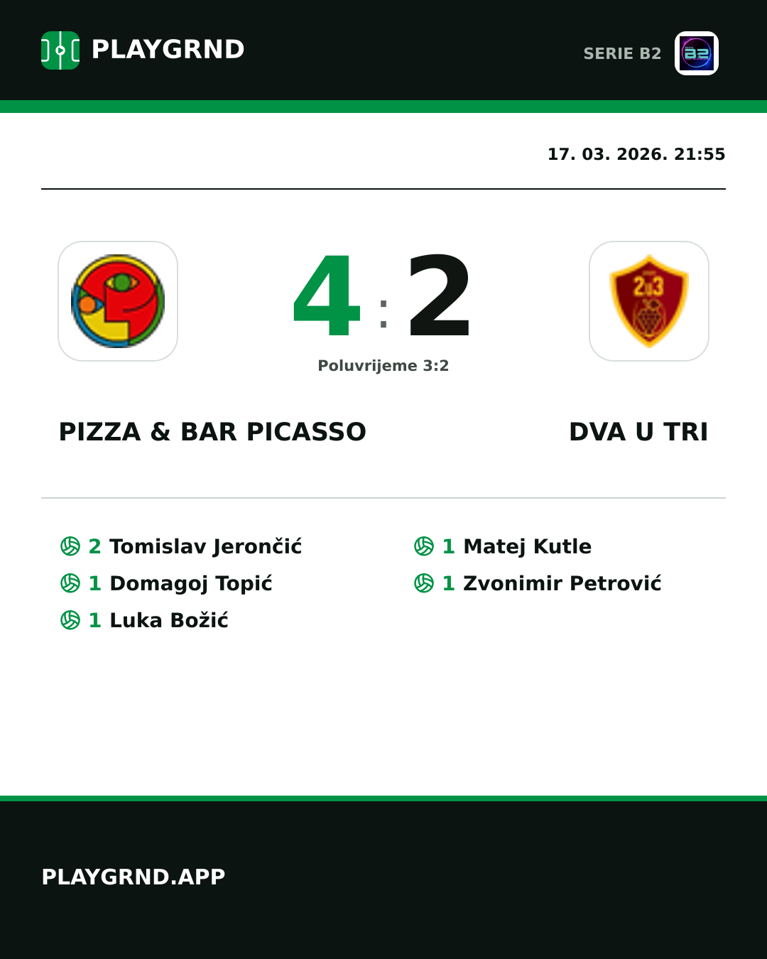 Instagram slika: Pizza & Bar Picasso 4:2 Dva U Tri