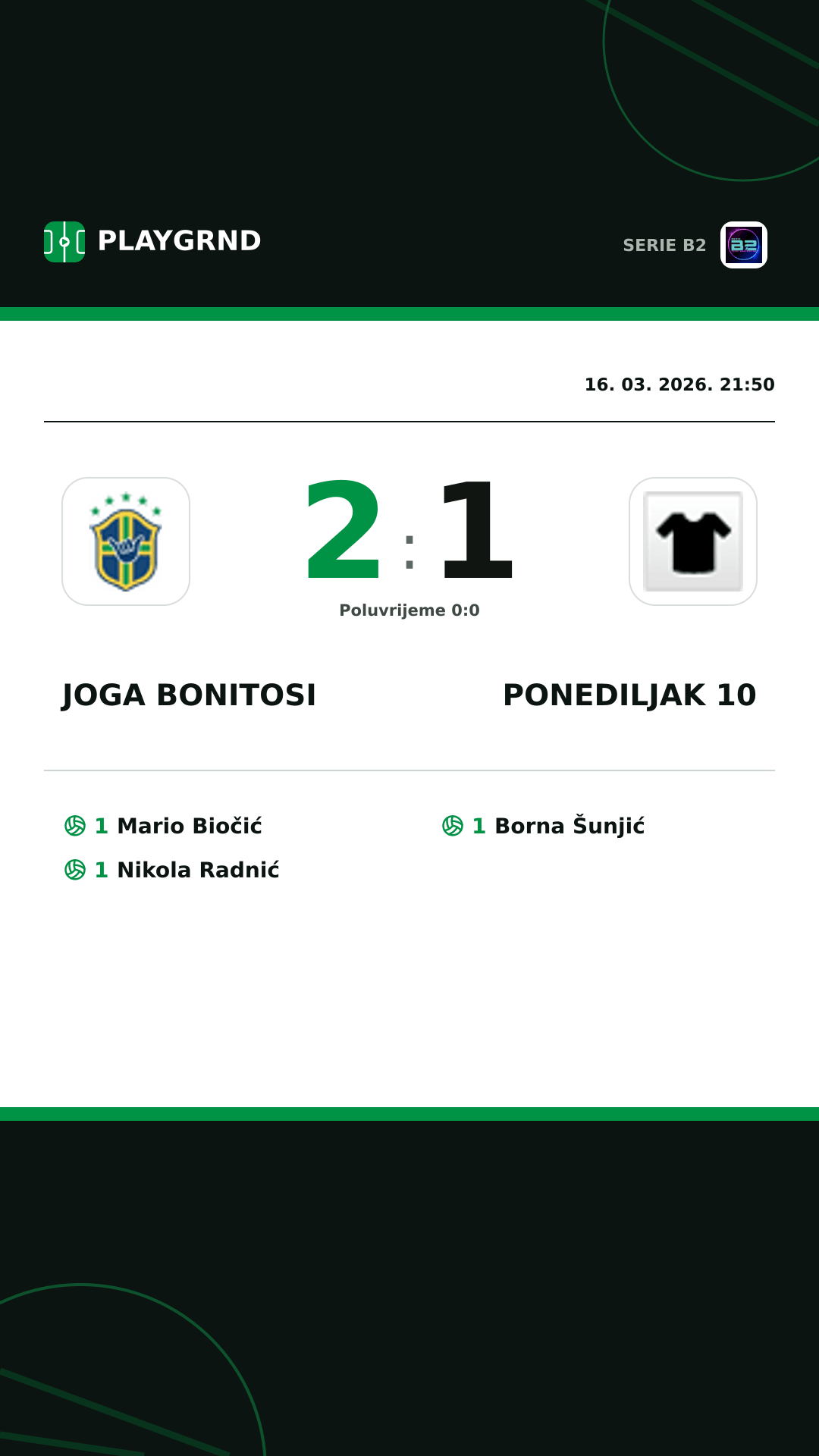 Instagram slika: Joga Bonitosi 2:1 Ponediljak 10