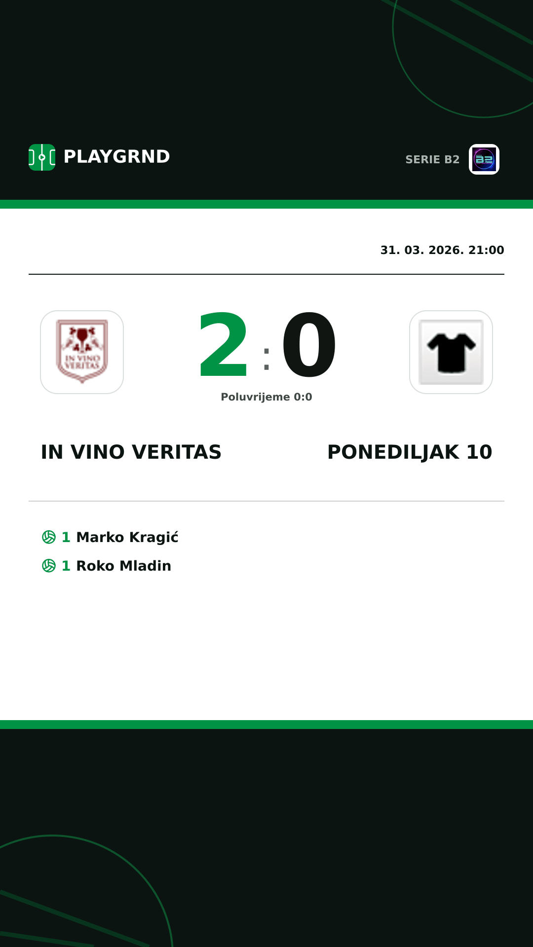 Instagram slika: IN Vino Veritas 2:0 Ponediljak 10