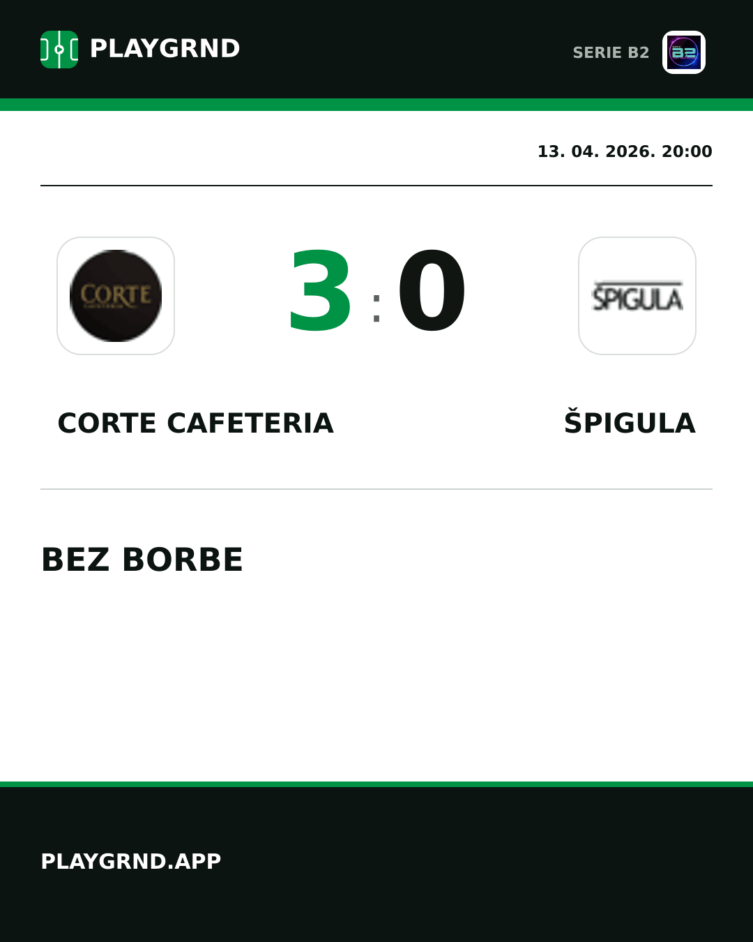 Instagram slika: Corte Cafeteria 3:0 Špigula