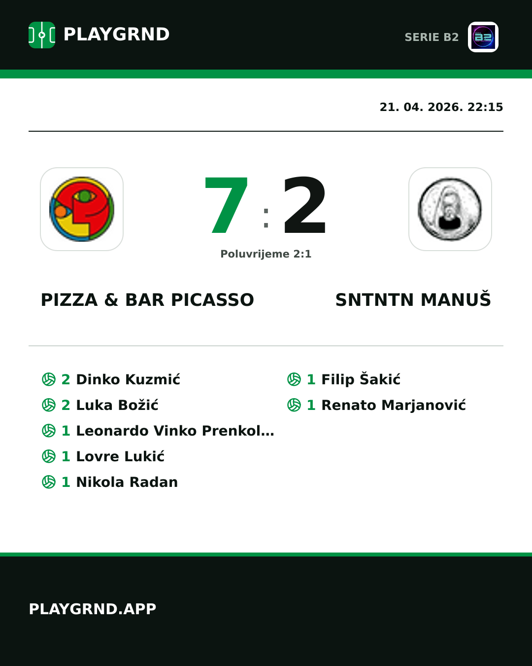 Instagram slika: Pizza & Bar Picasso 7:2 Sntntn Manuš