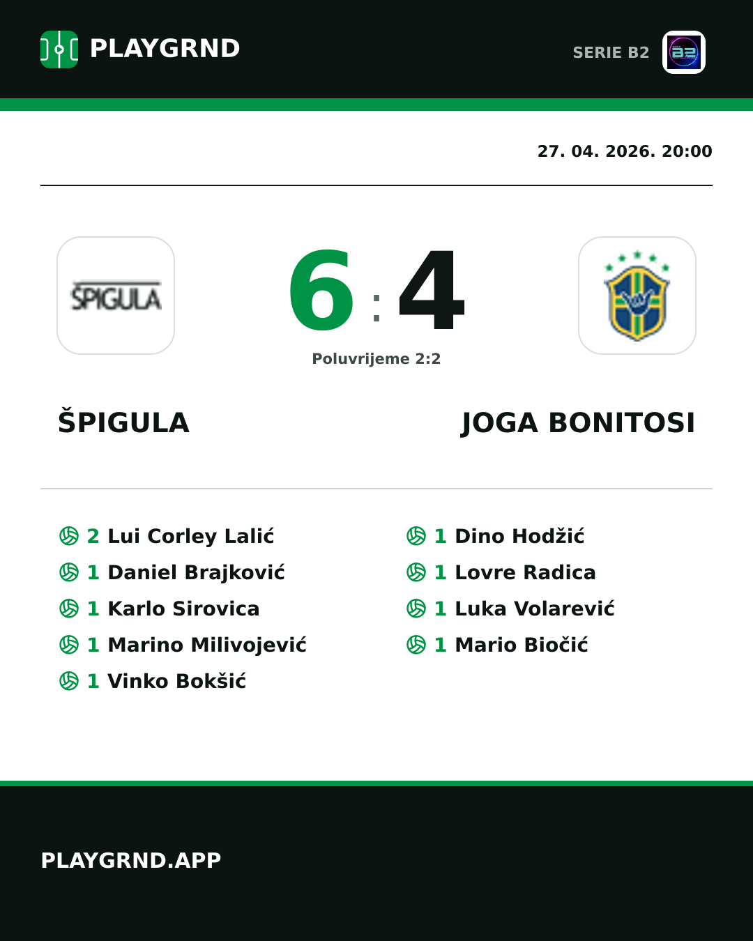 Instagram slika: Špigula 6:4 Joga Bonitosi