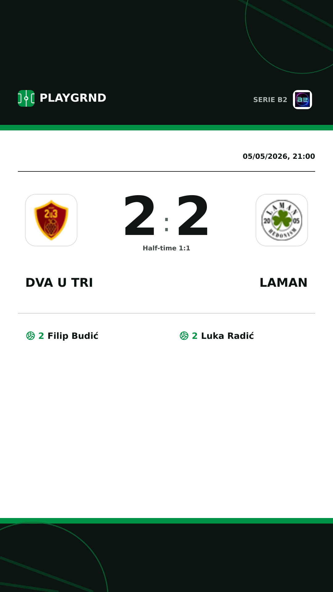Instagram artwork: Dva U Tri 2:2 Laman