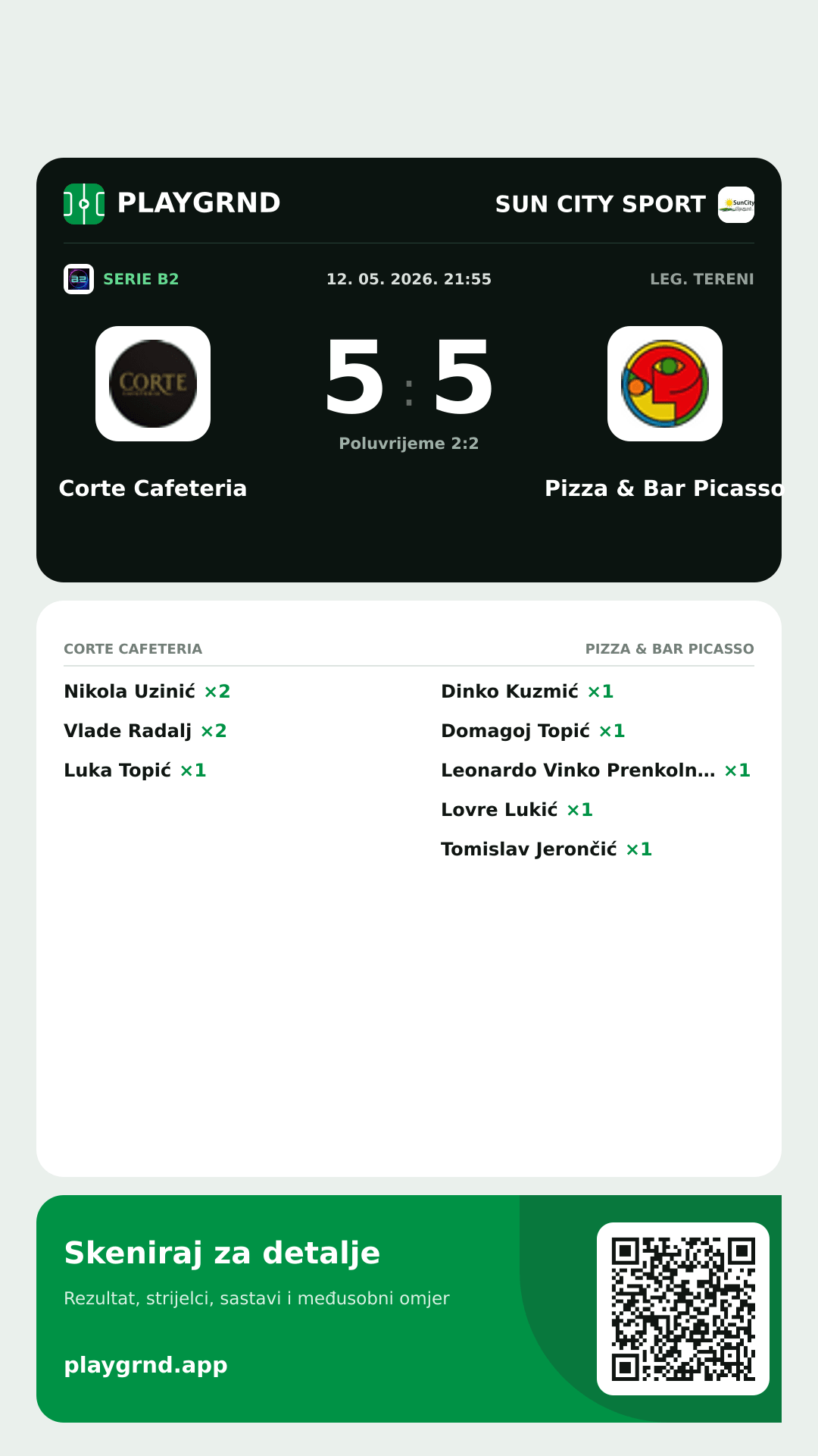 Story slika: Corte Cafeteria 5:5 Pizza & Bar Picasso