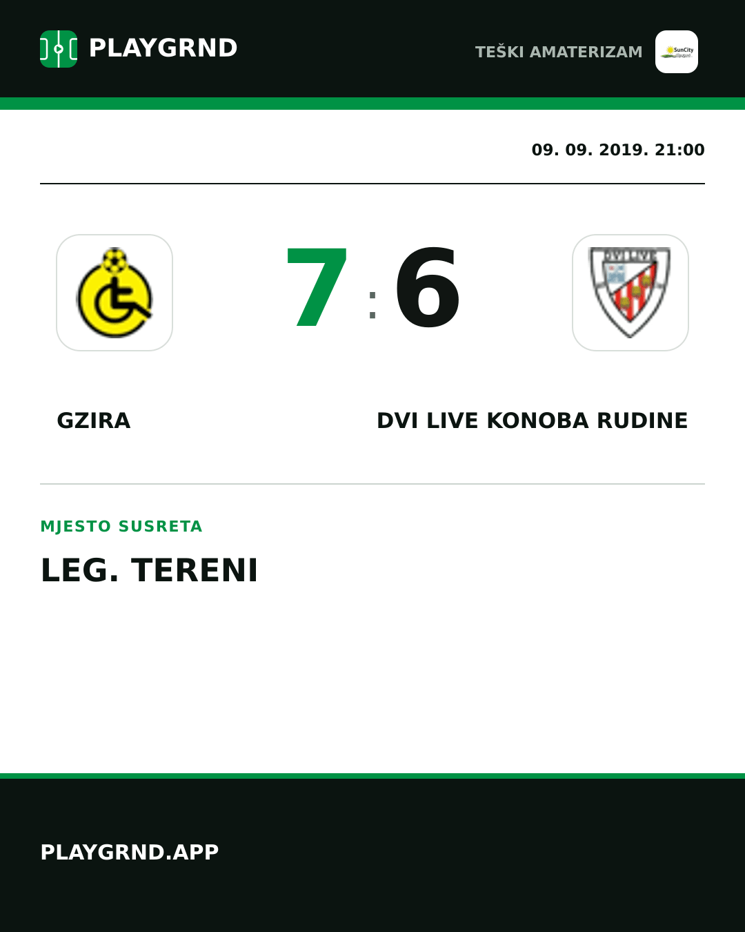 Instagram slika: Gzira 7:6 Dvi Live Konoba Rudine