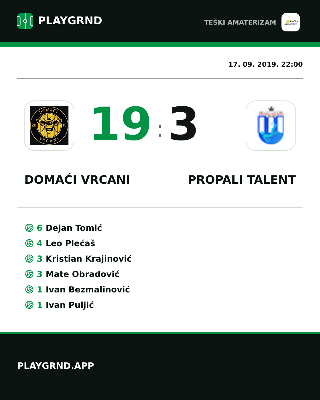 Instagram slika: Domaći Vrcani 19:3 Propali Talent