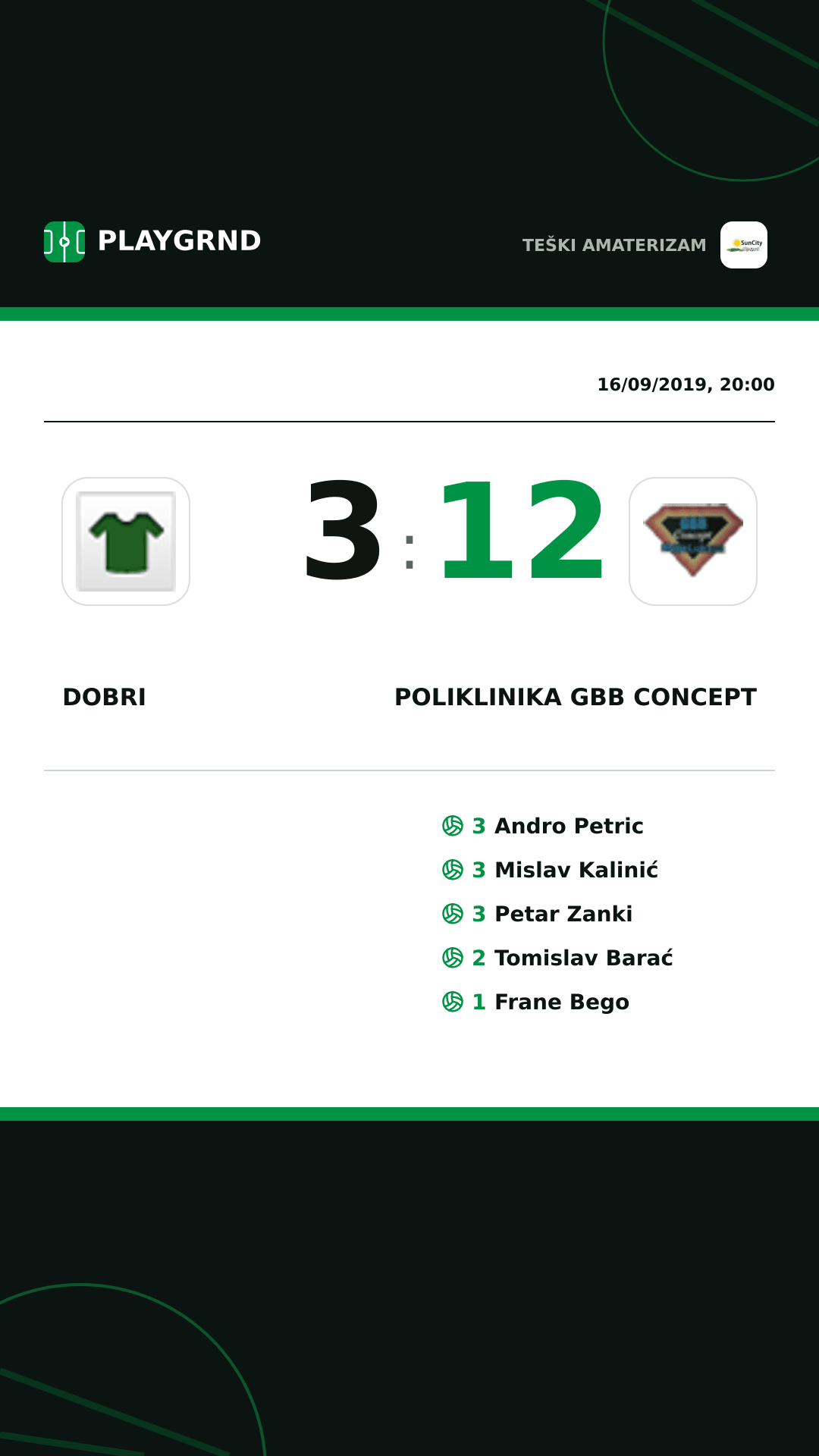 Instagram artwork: Dobri 3:12 Poliklinika Gbb Concept
