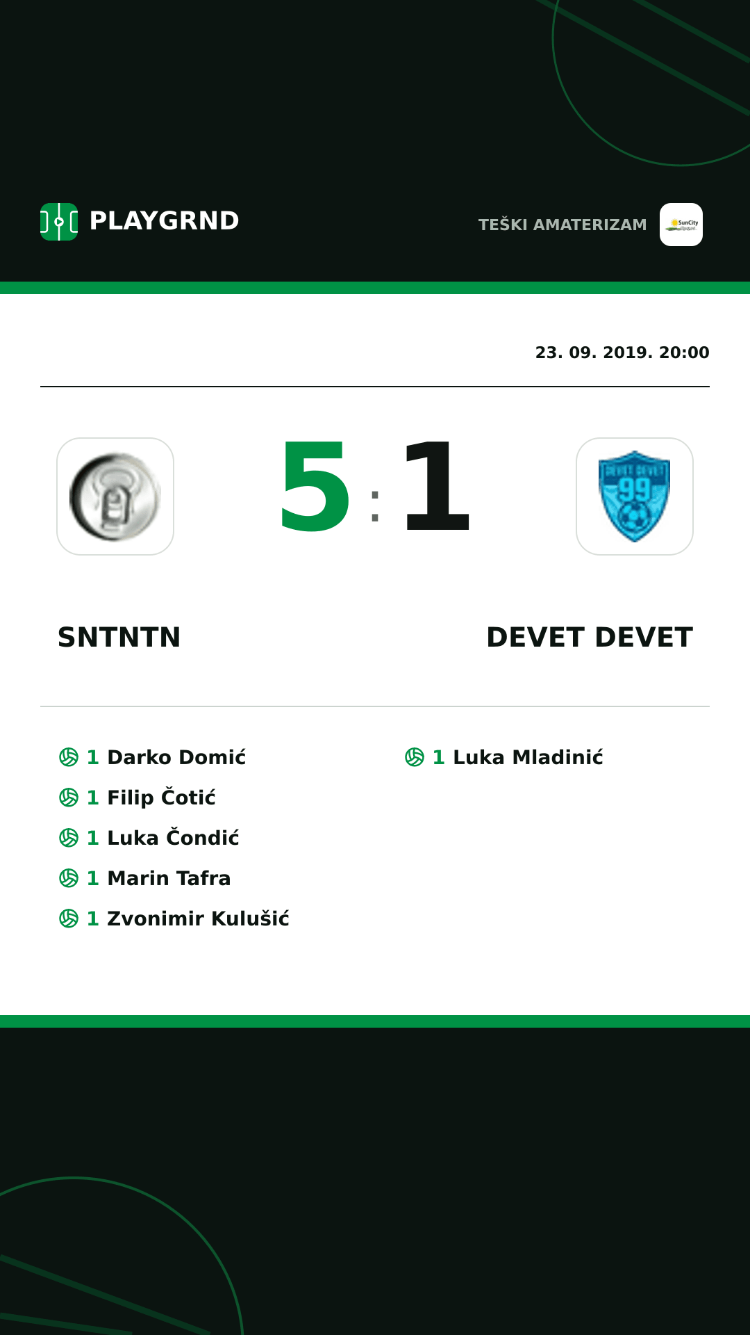 Instagram slika: Sntntn 5:1 Devet Devet