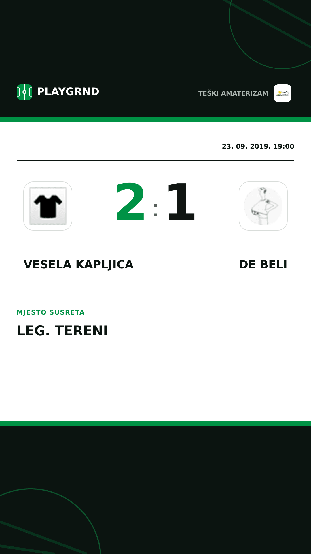 Instagram slika: Vesela Kapljica 2:1 DE Beli