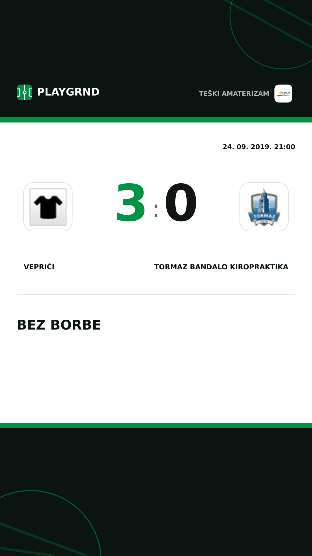 Instagram slika: Veprići 3:0 Tormaz Bandalo Kiropraktika