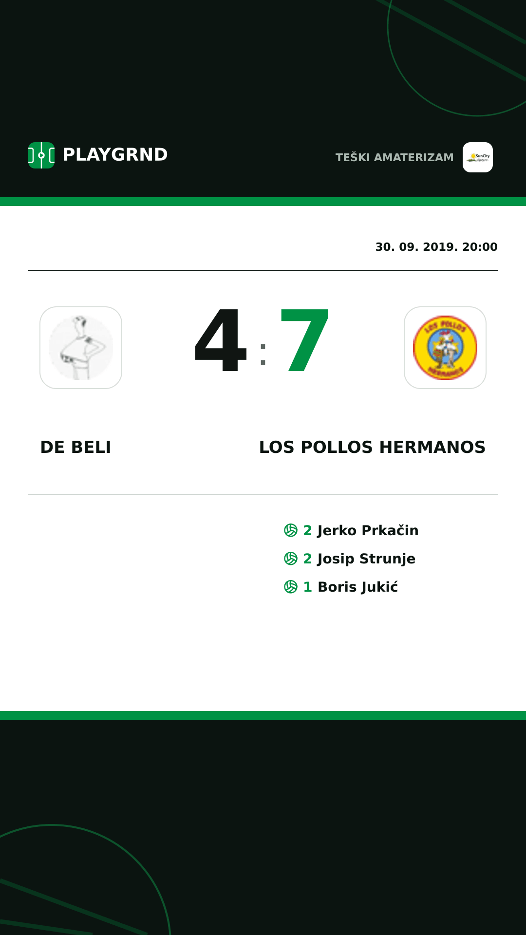 Instagram slika: DE Beli 4:7 Los Pollos Hermanos