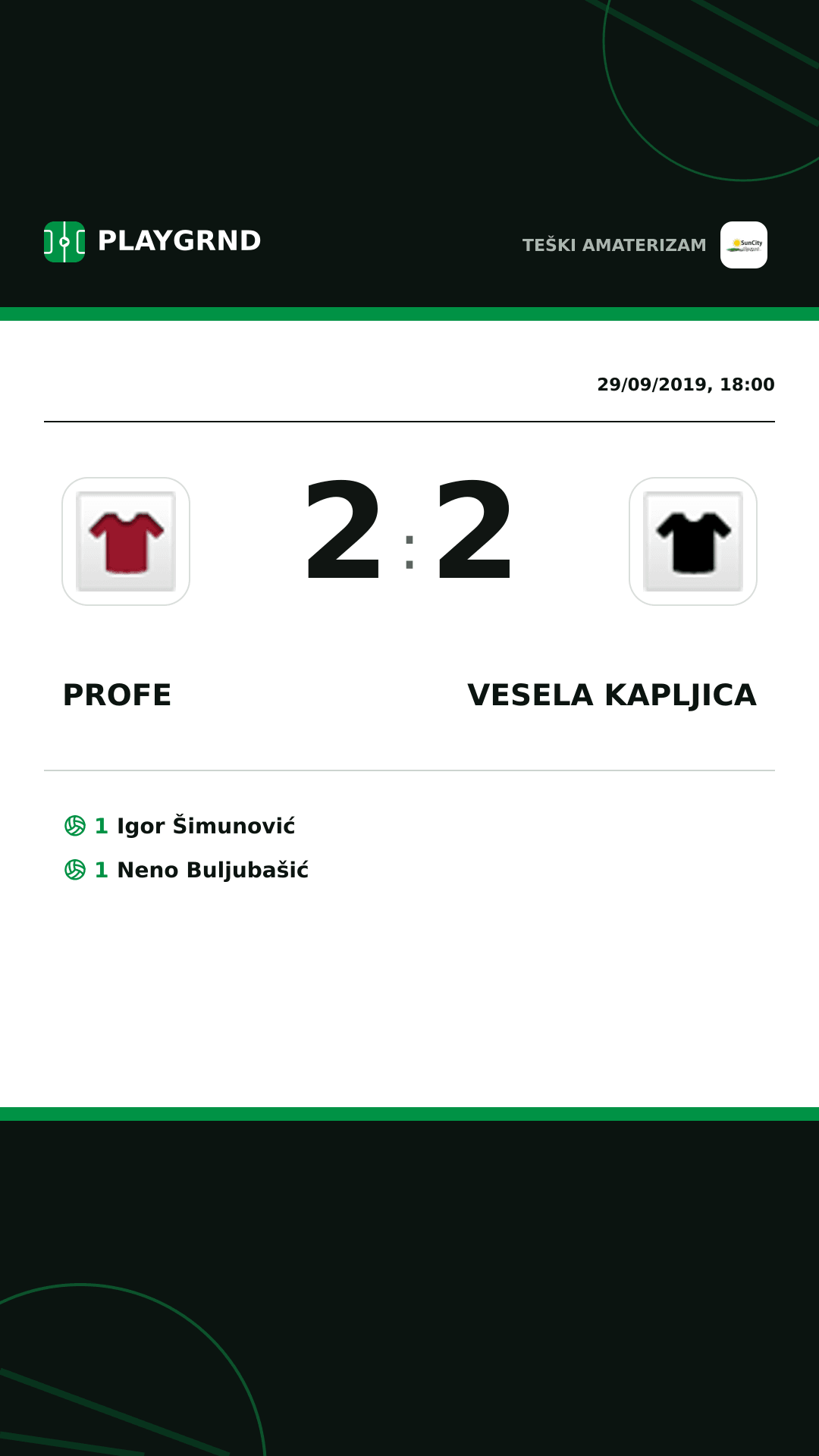 Instagram artwork: Profe 2:2 Vesela Kapljica