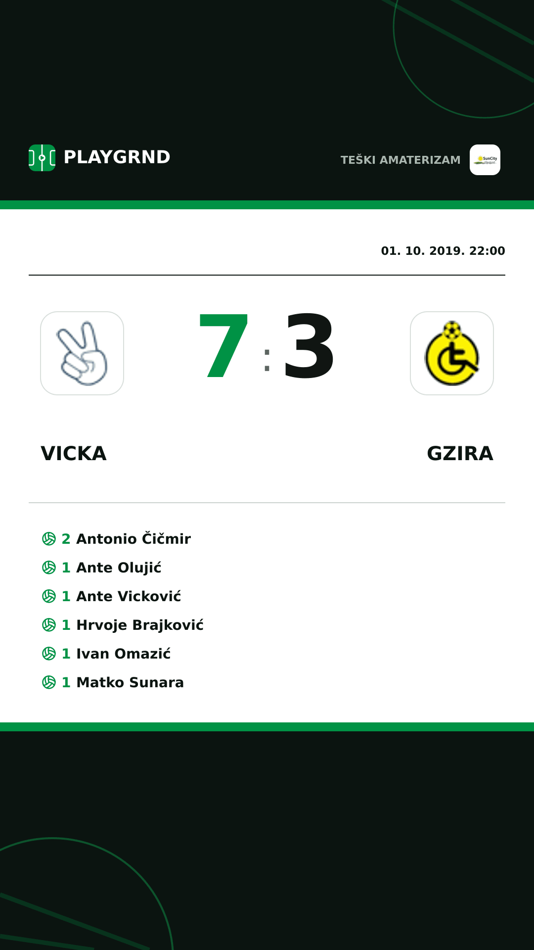 Instagram slika: Vicka 7:3 Gzira