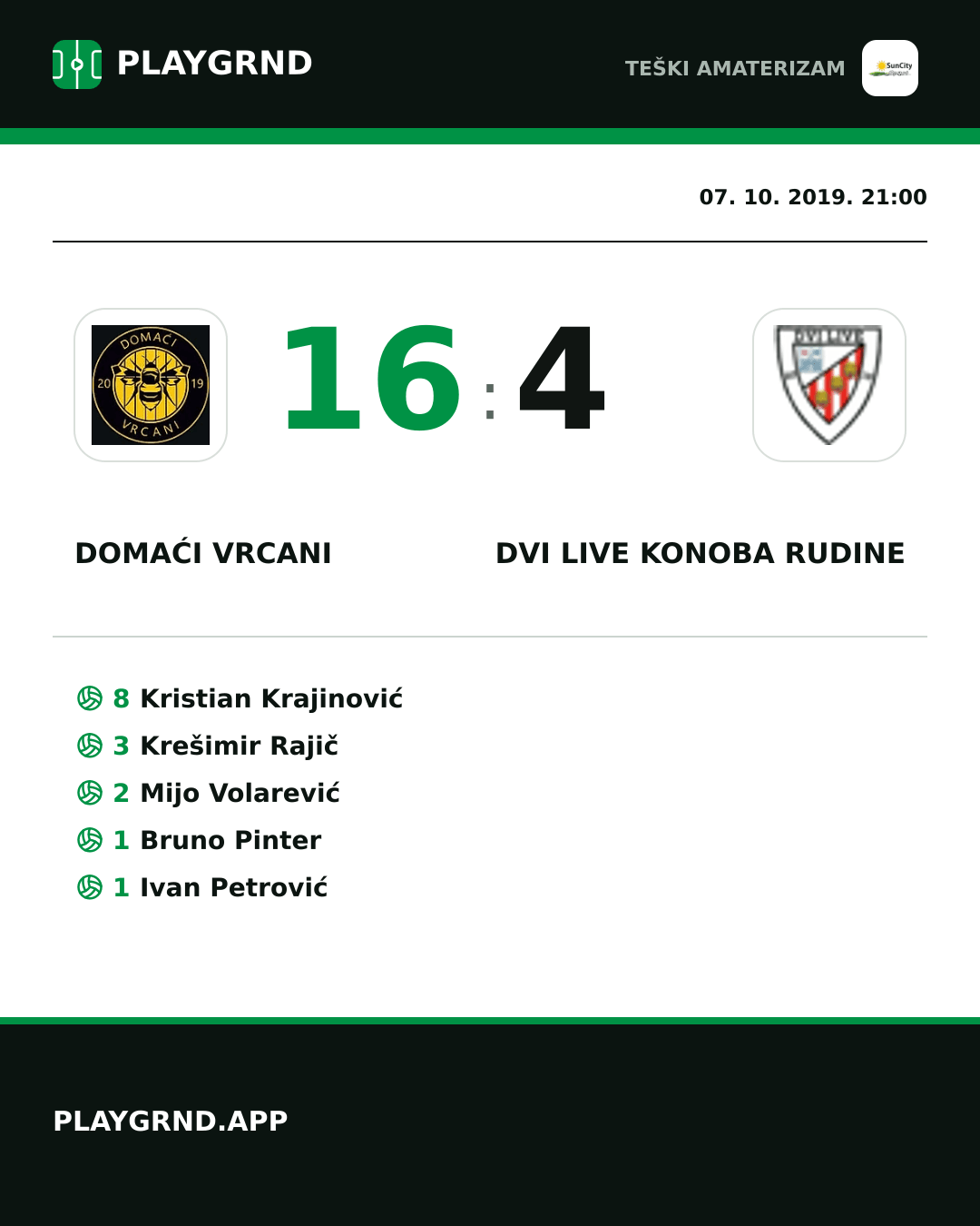 Instagram slika: Domaći Vrcani 16:4 Dvi Live Konoba Rudine