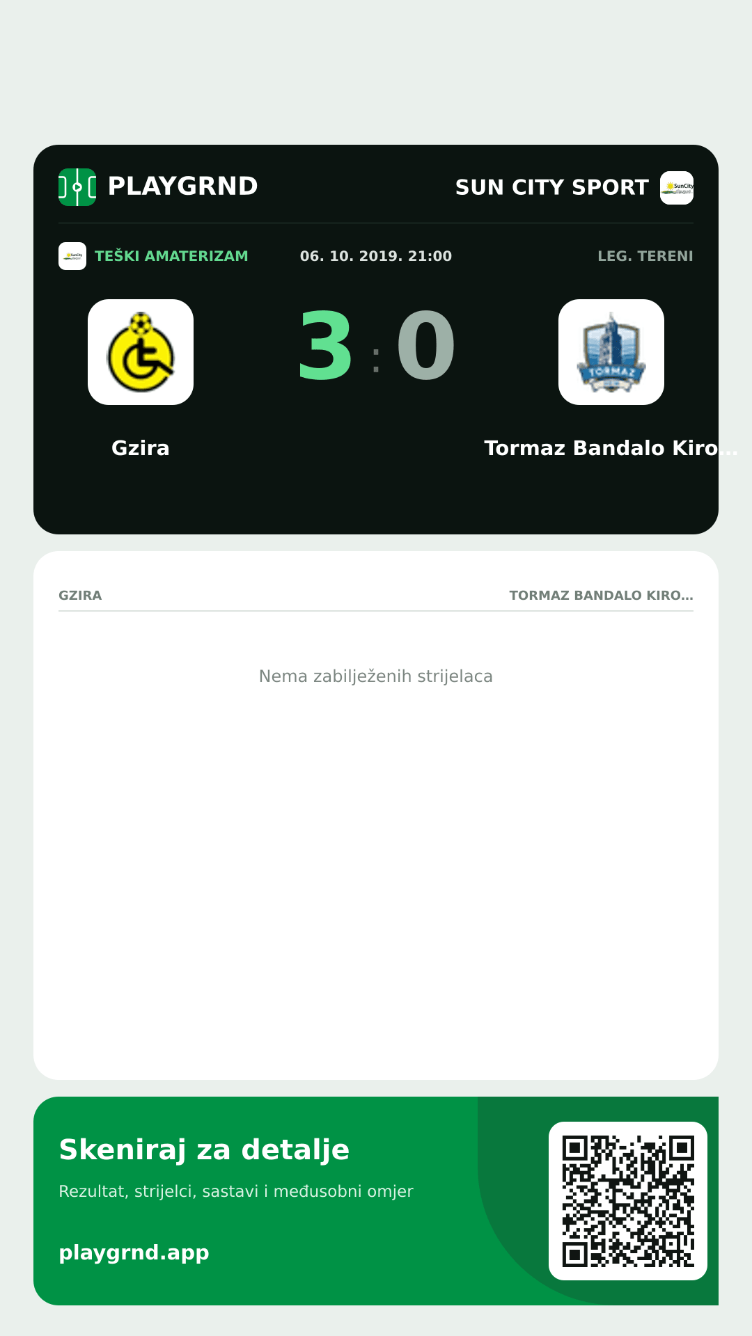 Story slika: Gzira 3:0 Tormaz Bandalo Kiropraktika