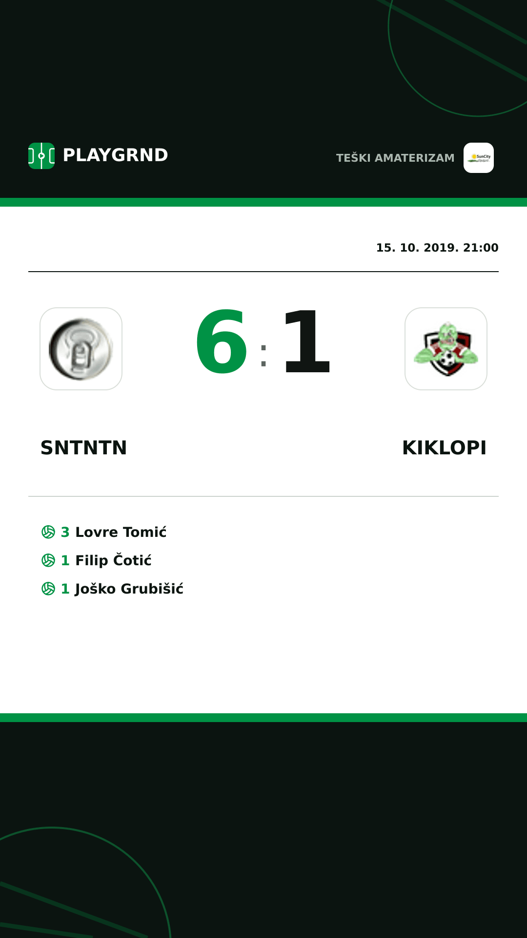 Instagram slika: Sntntn 6:1 Kiklopi