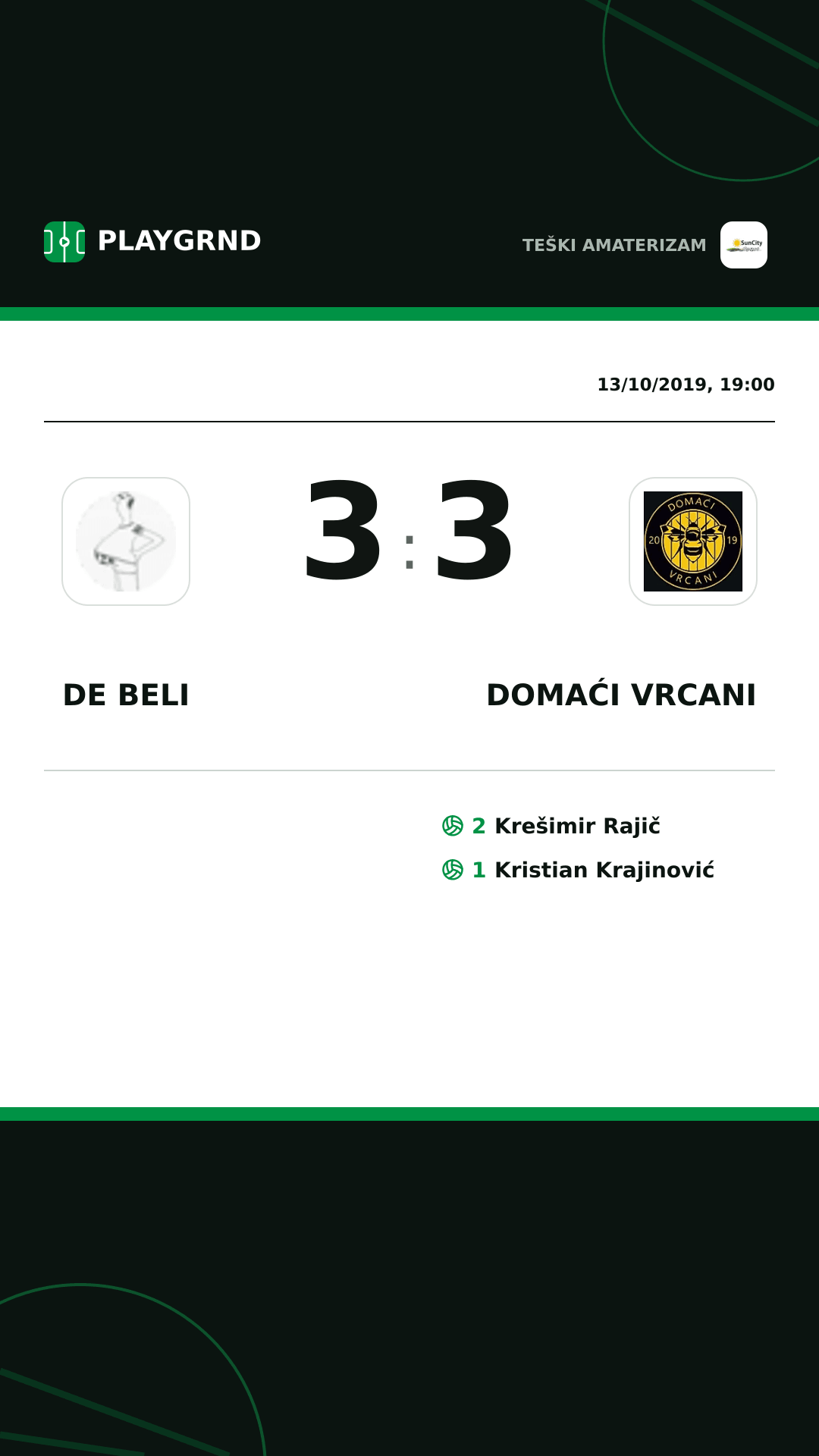 Instagram artwork: DE Beli 3:3 Domaći Vrcani