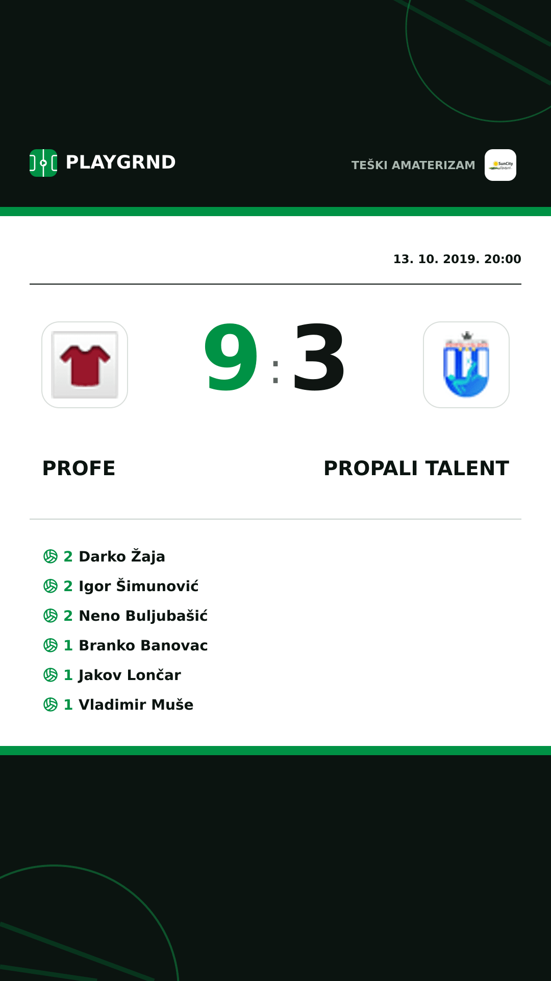 Instagram slika: Profe 9:3 Propali Talent
