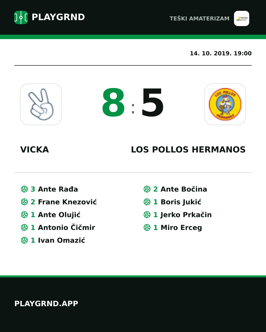 Instagram slika: Vicka 8:5 Los Pollos Hermanos