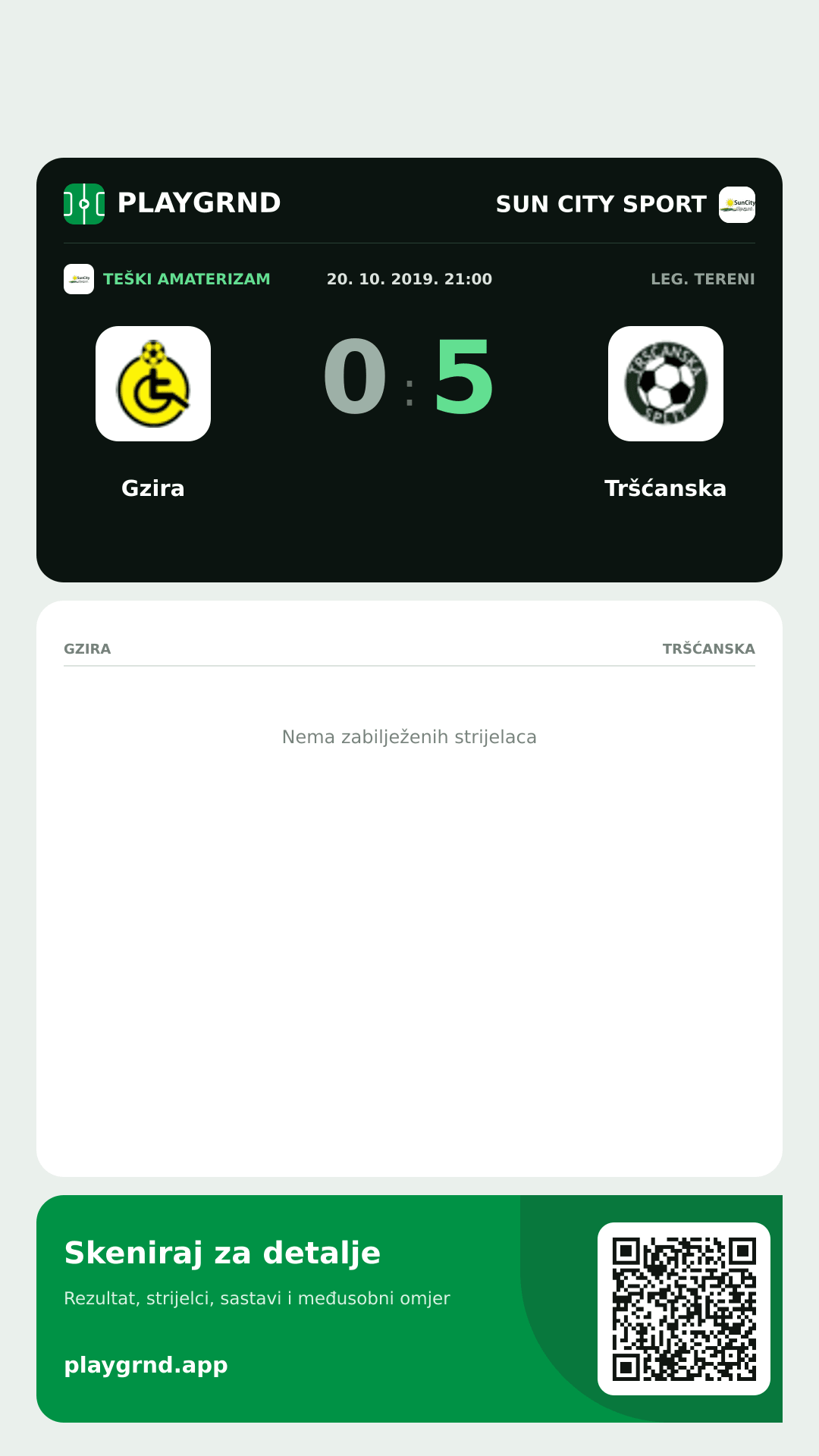Story slika: Gzira 0:5 Tršćanska