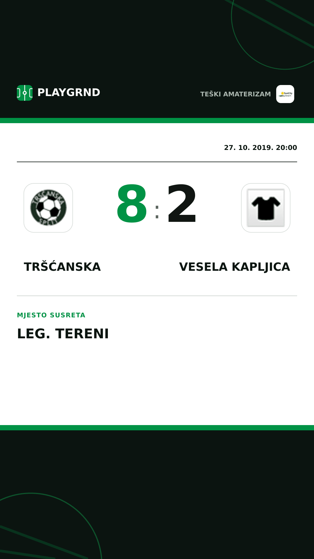 Instagram slika: Tršćanska 8:2 Vesela Kapljica