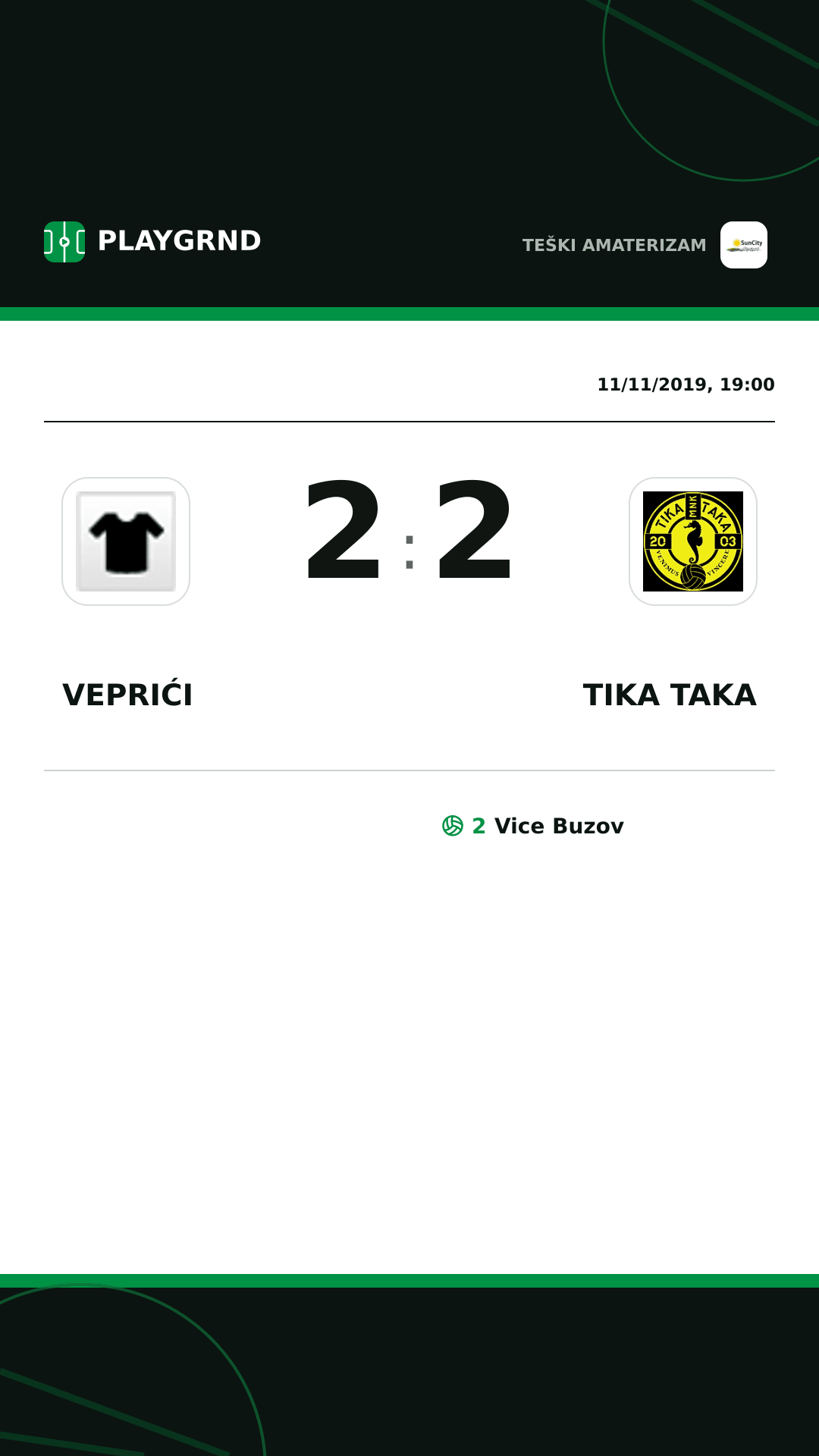 Instagram artwork: Veprići 2:2 Tika Taka