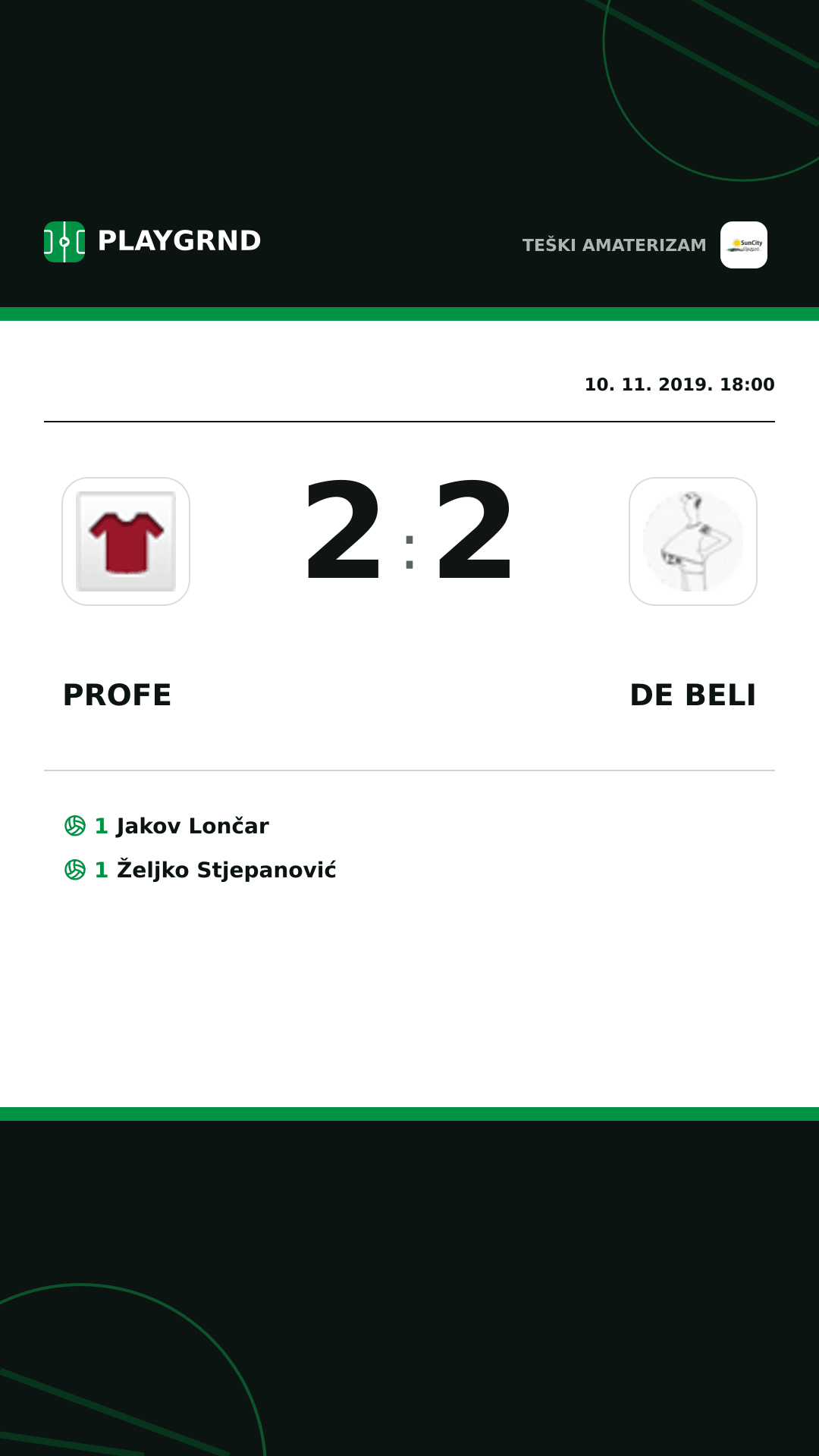 Instagram slika: Profe 2:2 DE Beli