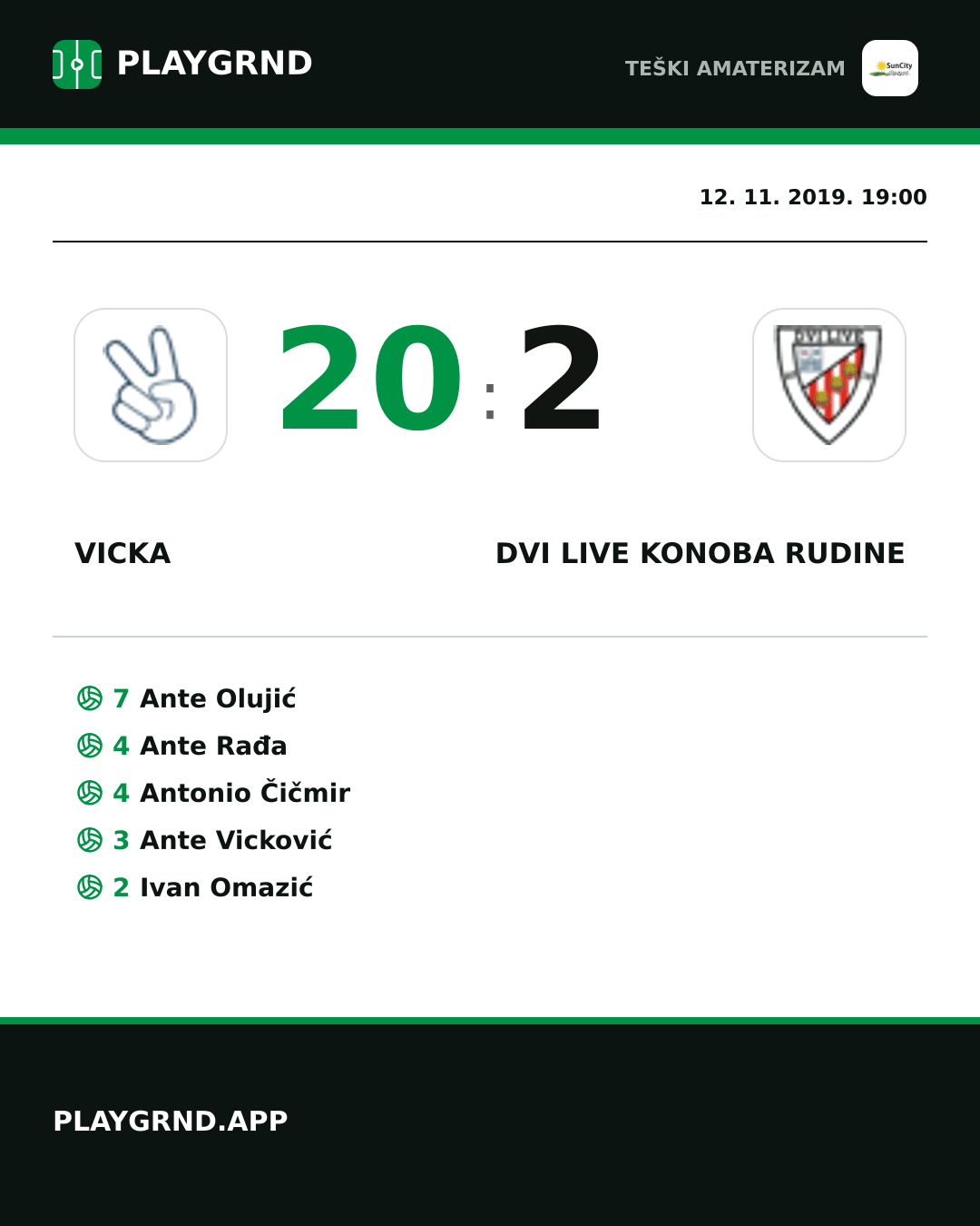 Instagram slika: Vicka 20:2 Dvi Live Konoba Rudine
