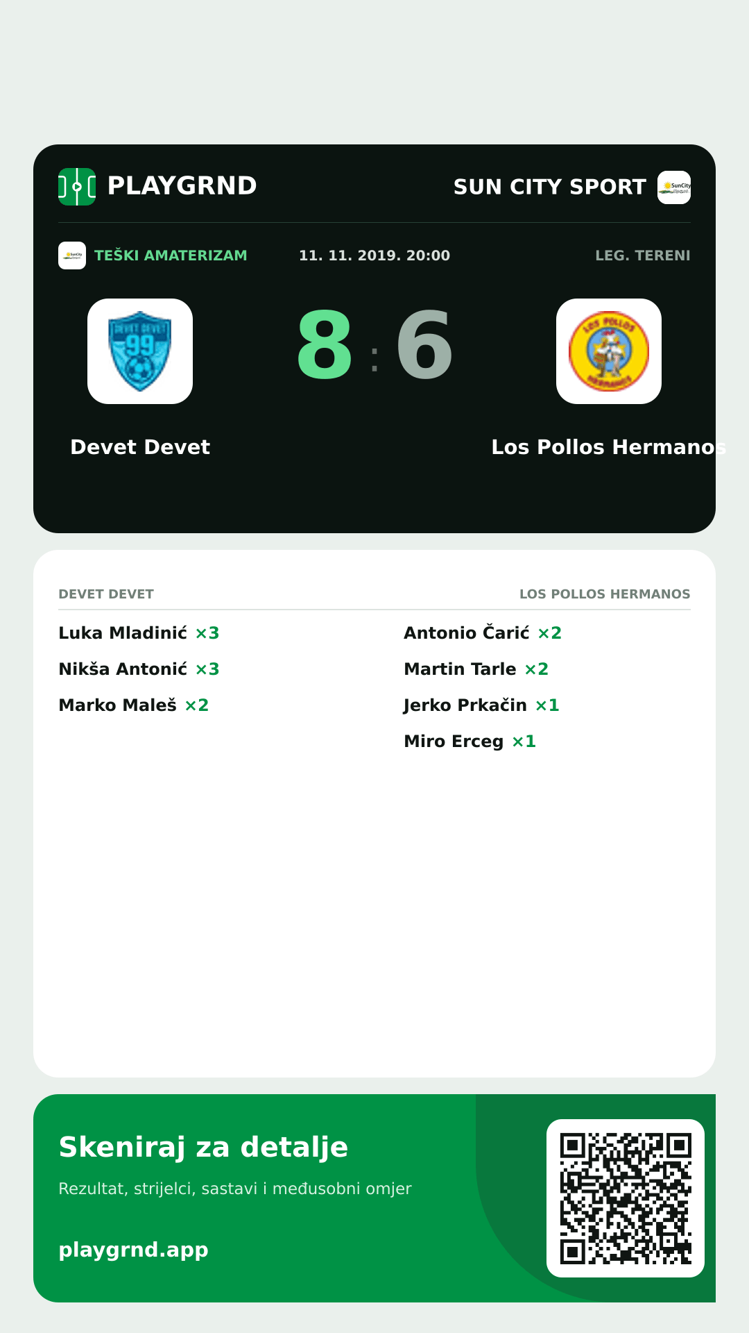 Story image: Devet Devet 8:6 Los Pollos Hermanos