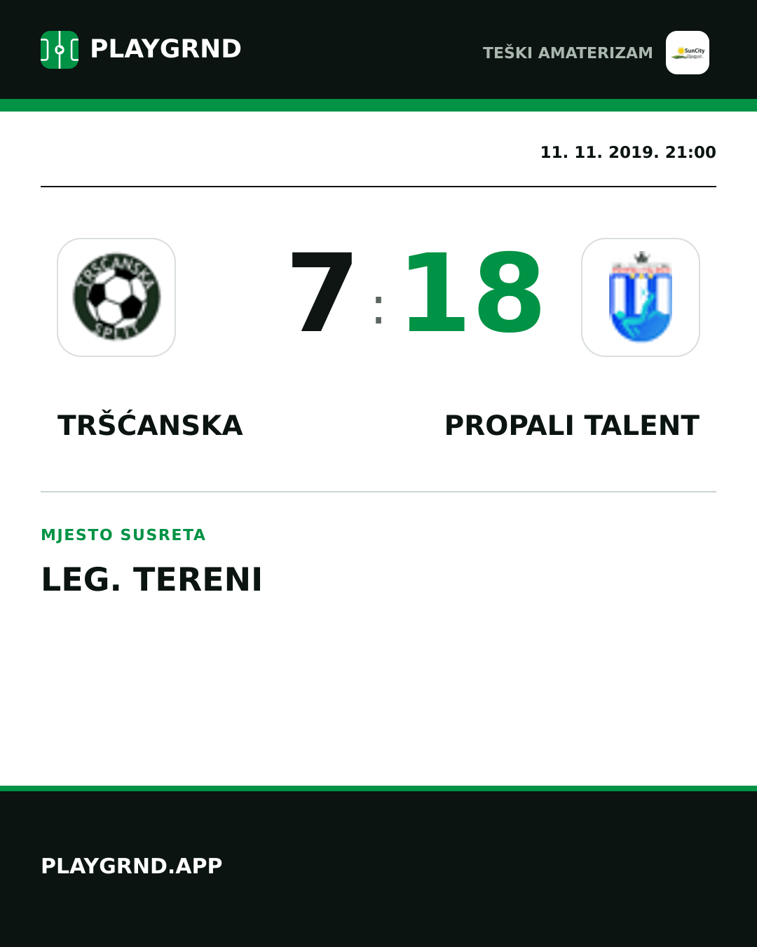Instagram slika: Tršćanska 7:18 Propali Talent