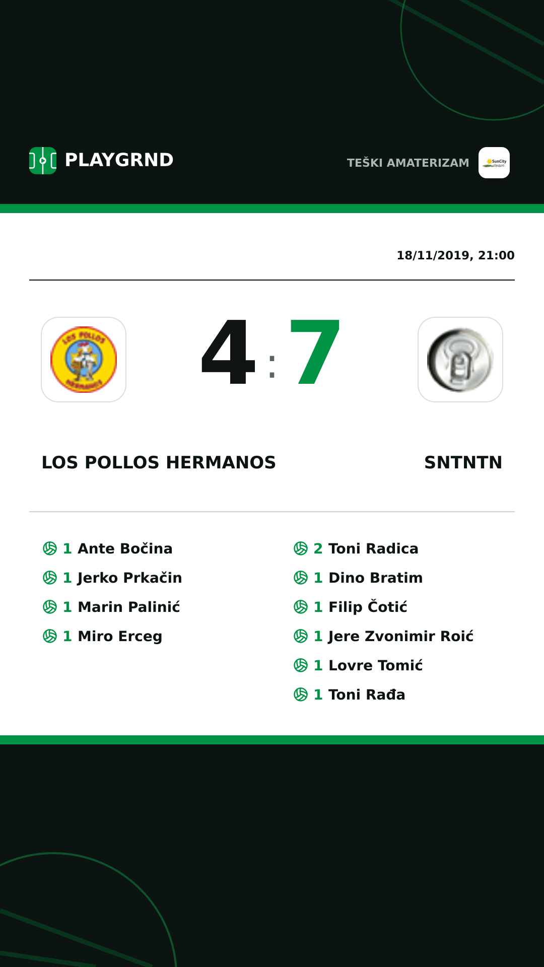 Instagram artwork: Los Pollos Hermanos 4:7 Sntntn