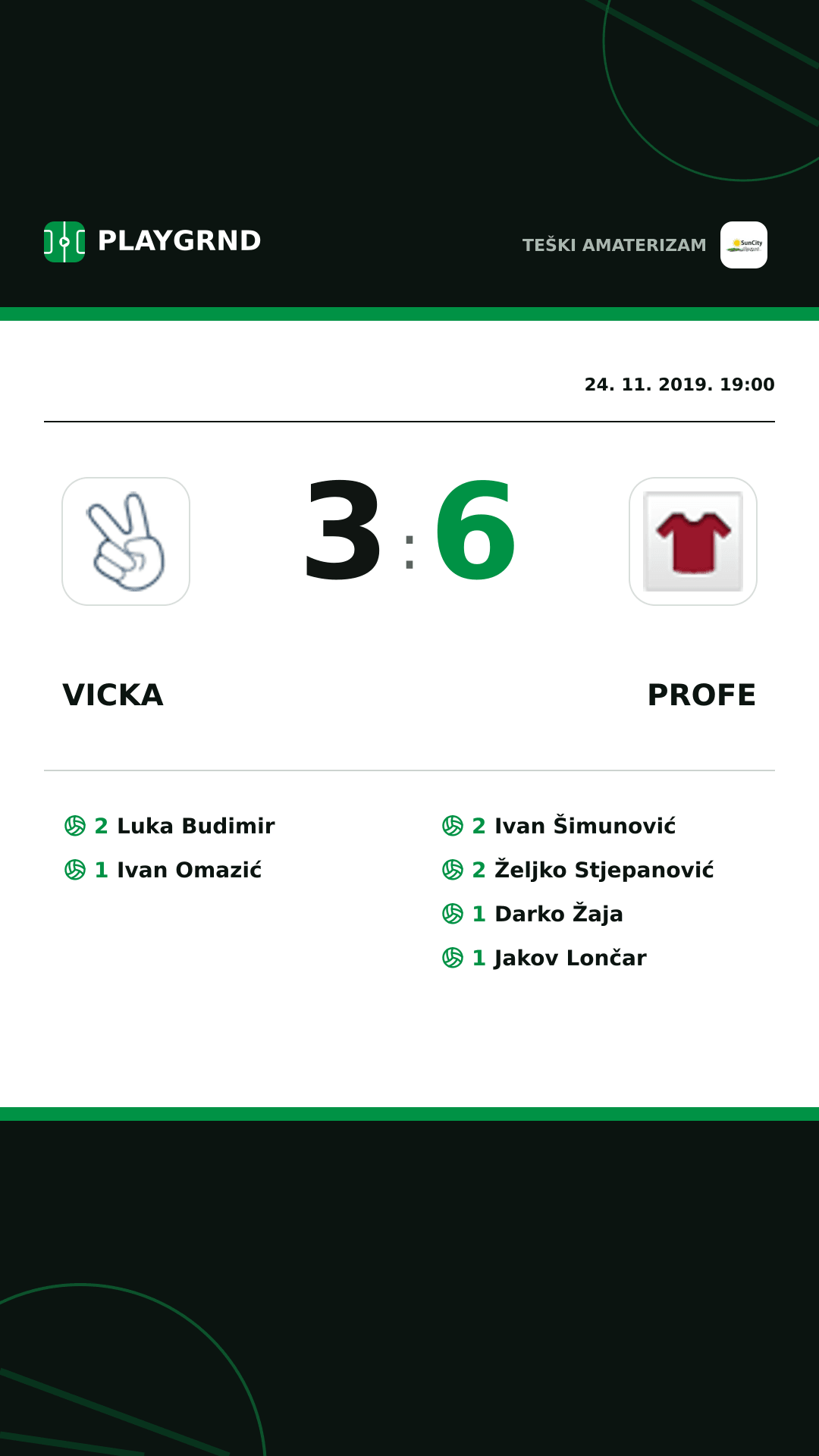 Instagram slika: Vicka 3:6 Profe