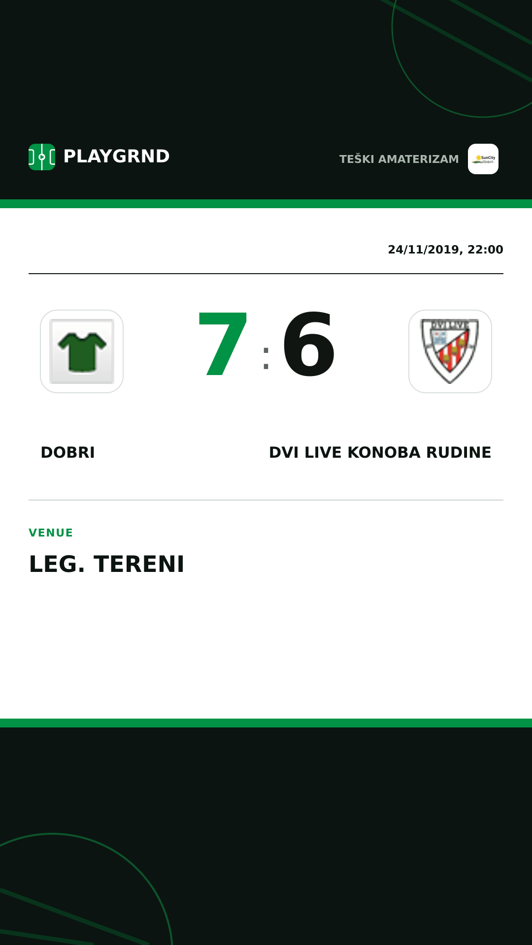 Instagram artwork: Dobri 7:6 Dvi Live Konoba Rudine