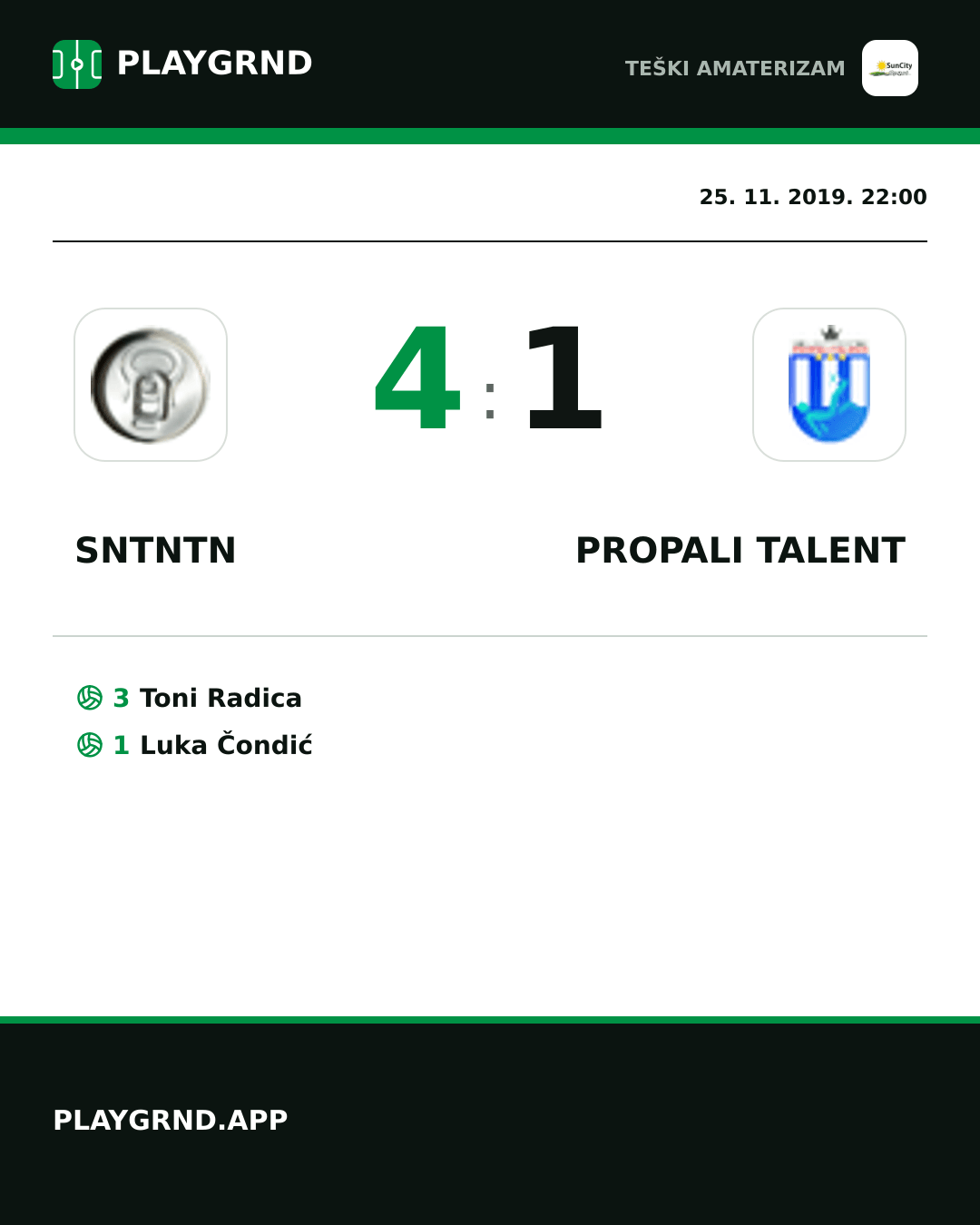 Instagram slika: Sntntn 4:1 Propali Talent