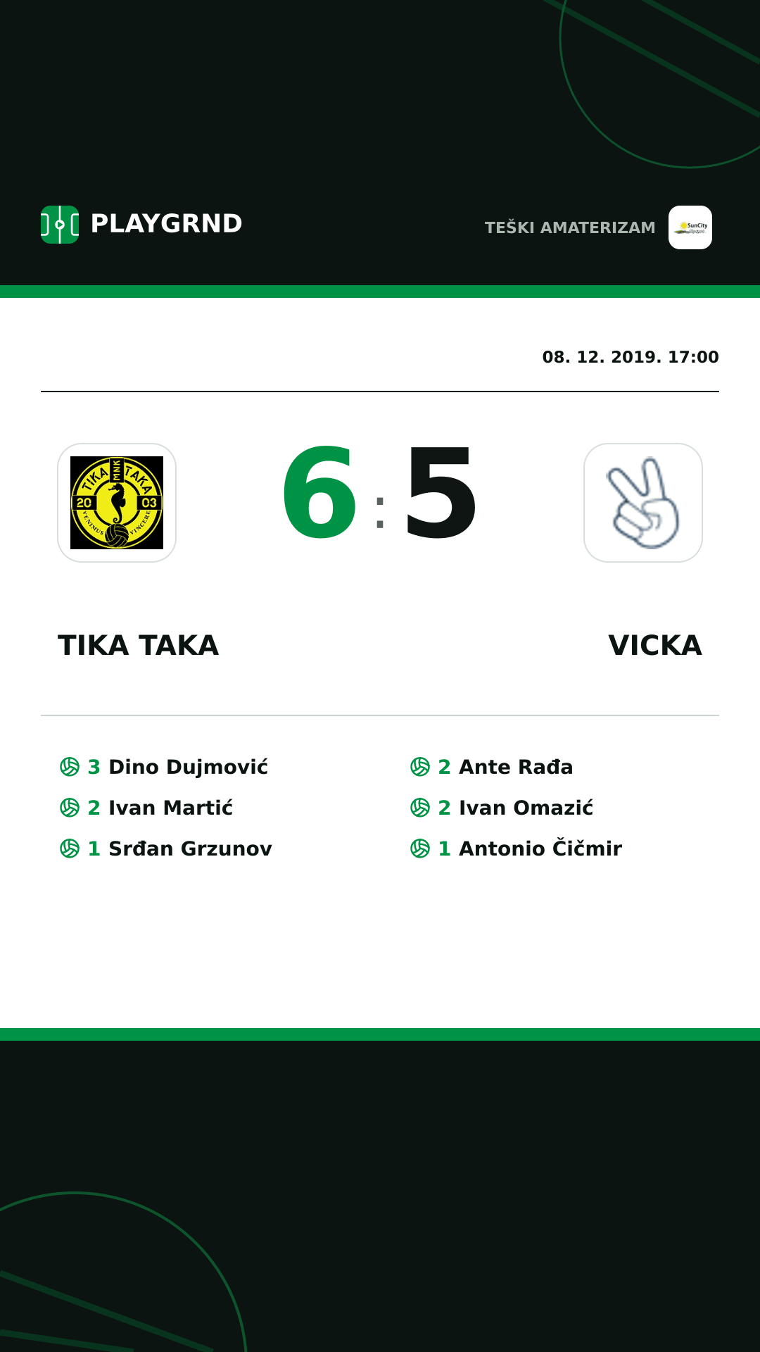 Instagram slika: Tika Taka 6:5 Vicka