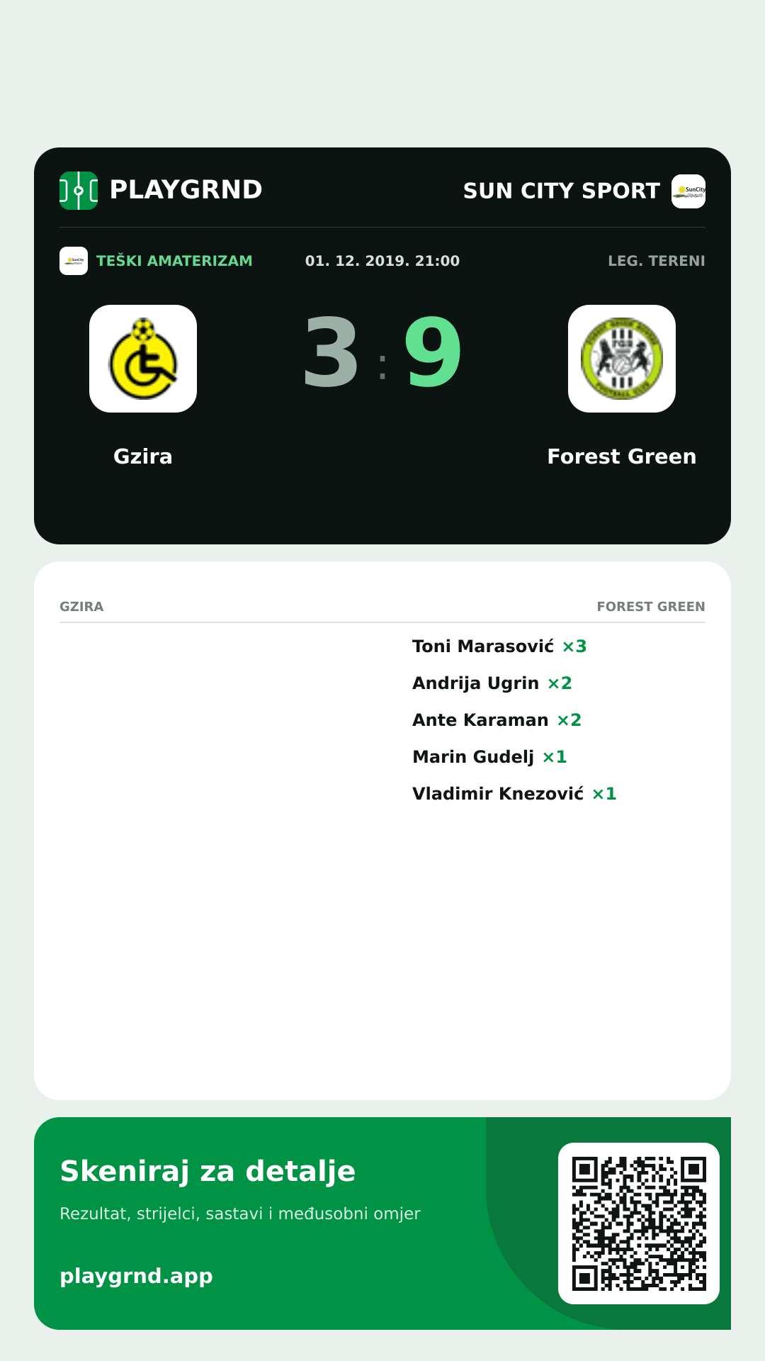 Story slika: Gzira 3:9 Forest Green