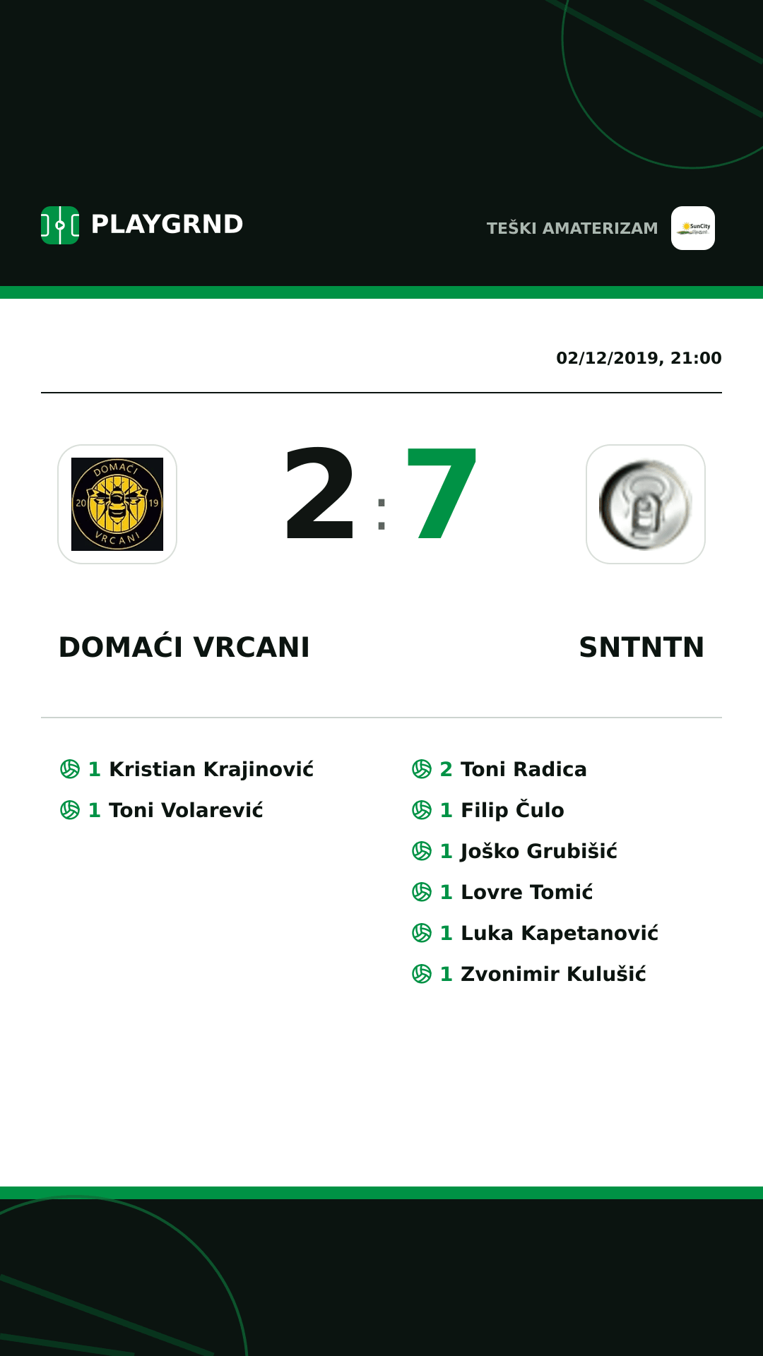 Instagram artwork: Domaći Vrcani 2:7 Sntntn