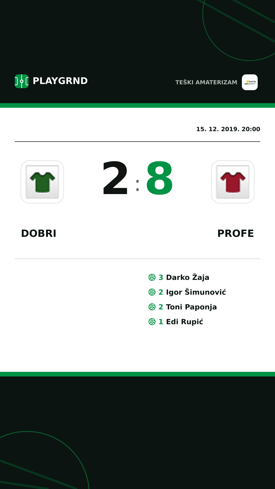 Instagram slika: Dobri 2:8 Profe