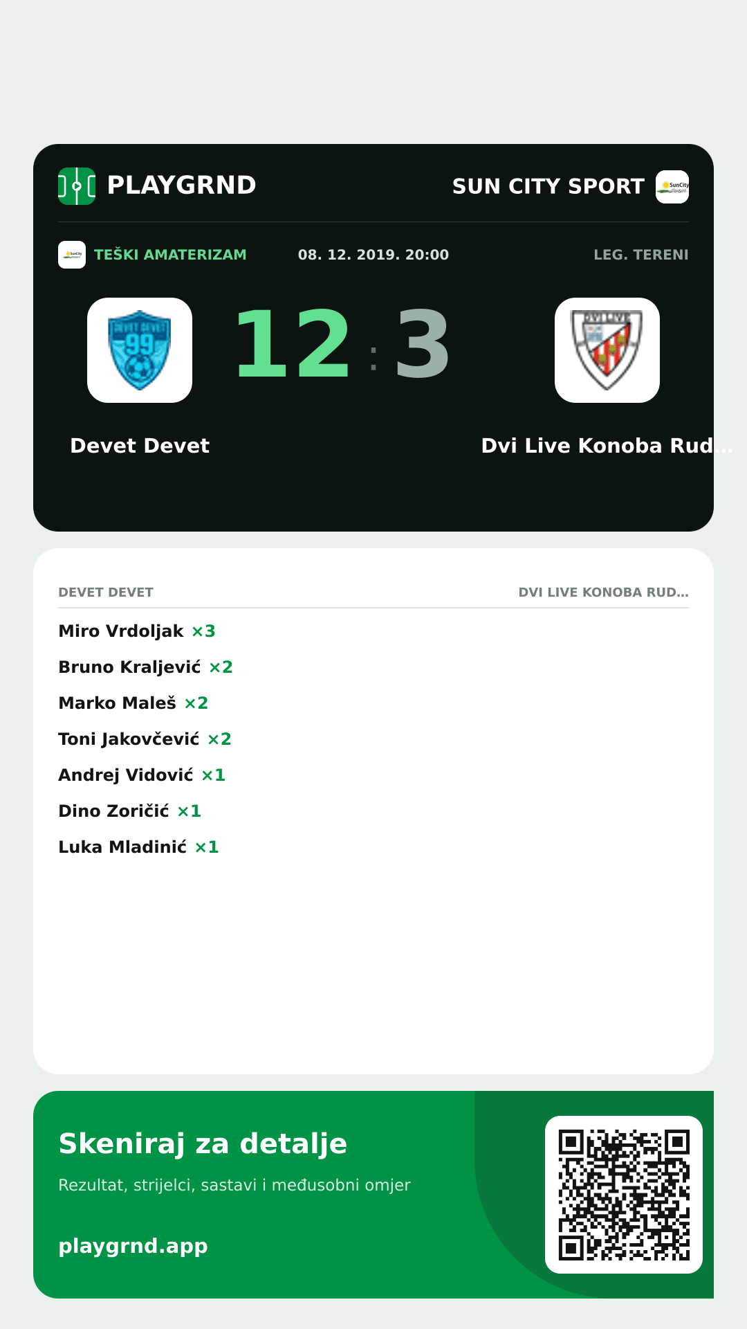Story slika: Devet Devet 12:3 Dvi Live Konoba Rudine
