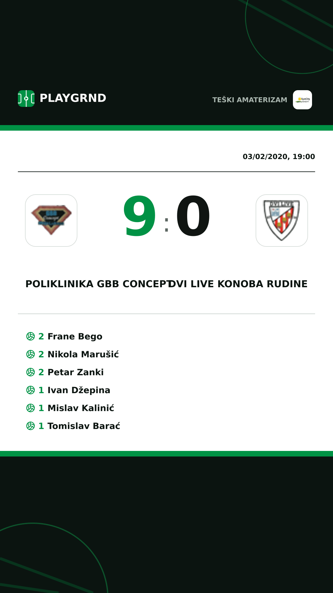 Instagram artwork: Poliklinika Gbb Concept 9:0 Dvi Live Konoba Rudine