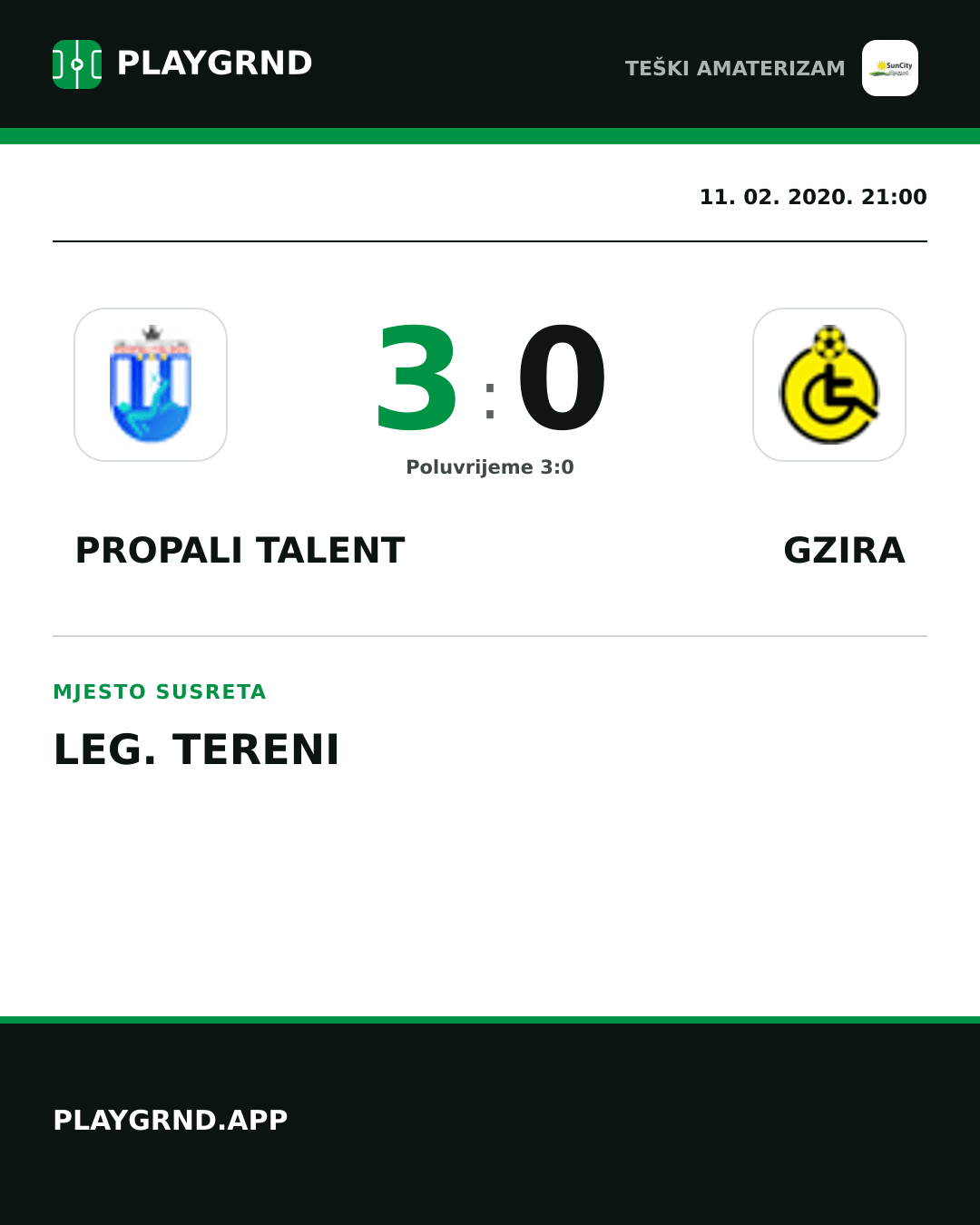 Instagram slika: Propali Talent 3:0 Gzira