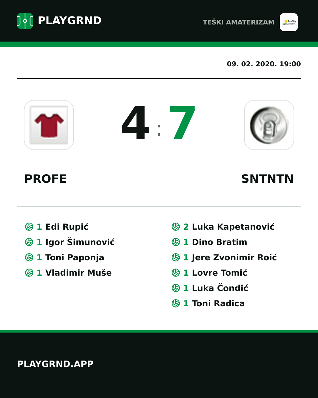 Instagram slika: Profe 4:7 Sntntn