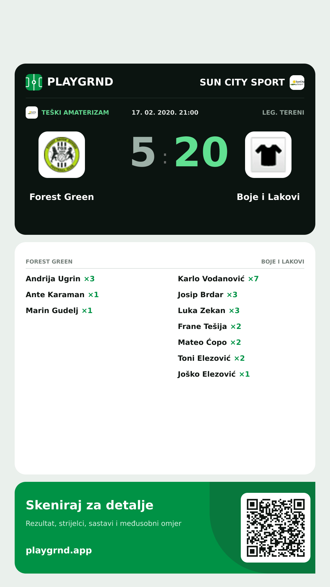 Story slika: Forest Green 5:20 Boje i Lakovi