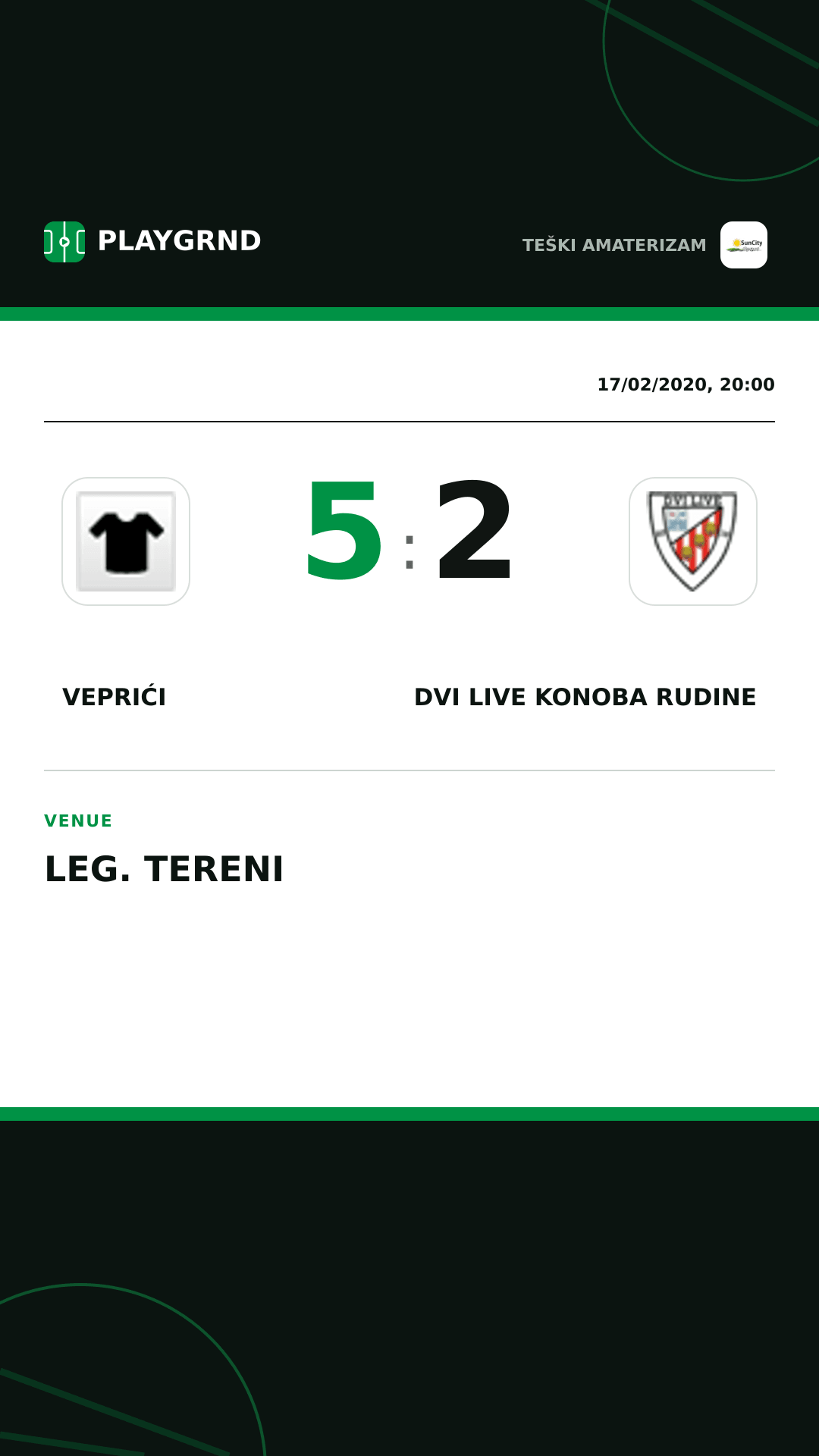 Instagram artwork: Veprići 5:2 Dvi Live Konoba Rudine